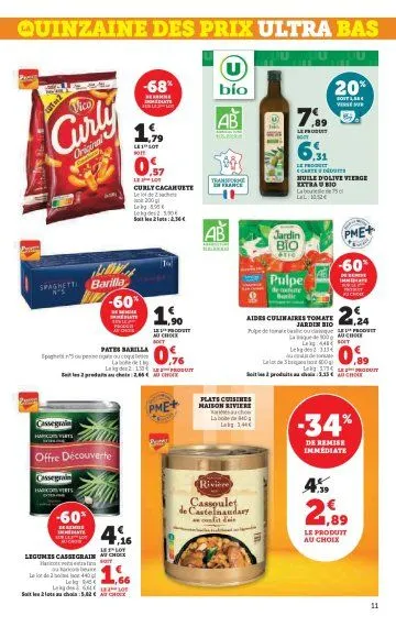 Promos de Super U du 11 mars au 23 mars 2025 - Catalogue page 11