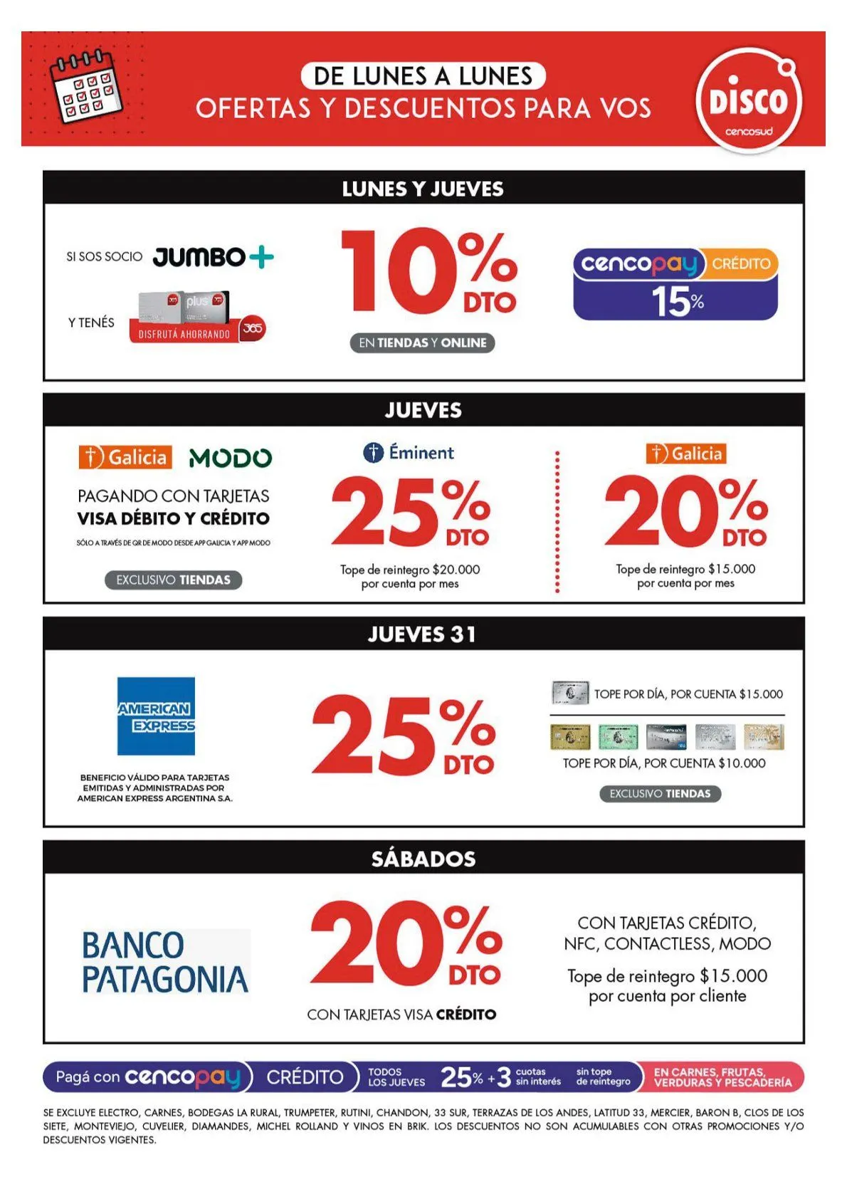 Ofertas de Ofertas Disco 25 de julio al 27 de julio 2025 - Página 11 del catálogo