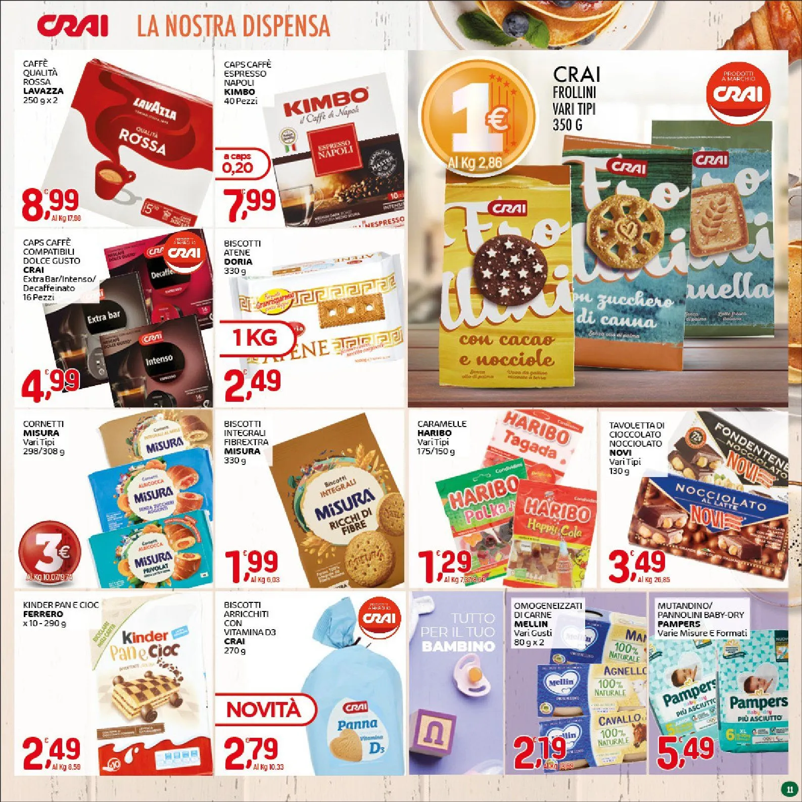 Volantini Crai da 30 aprile a 9 maggio di 2026 - Pagina del volantino 11