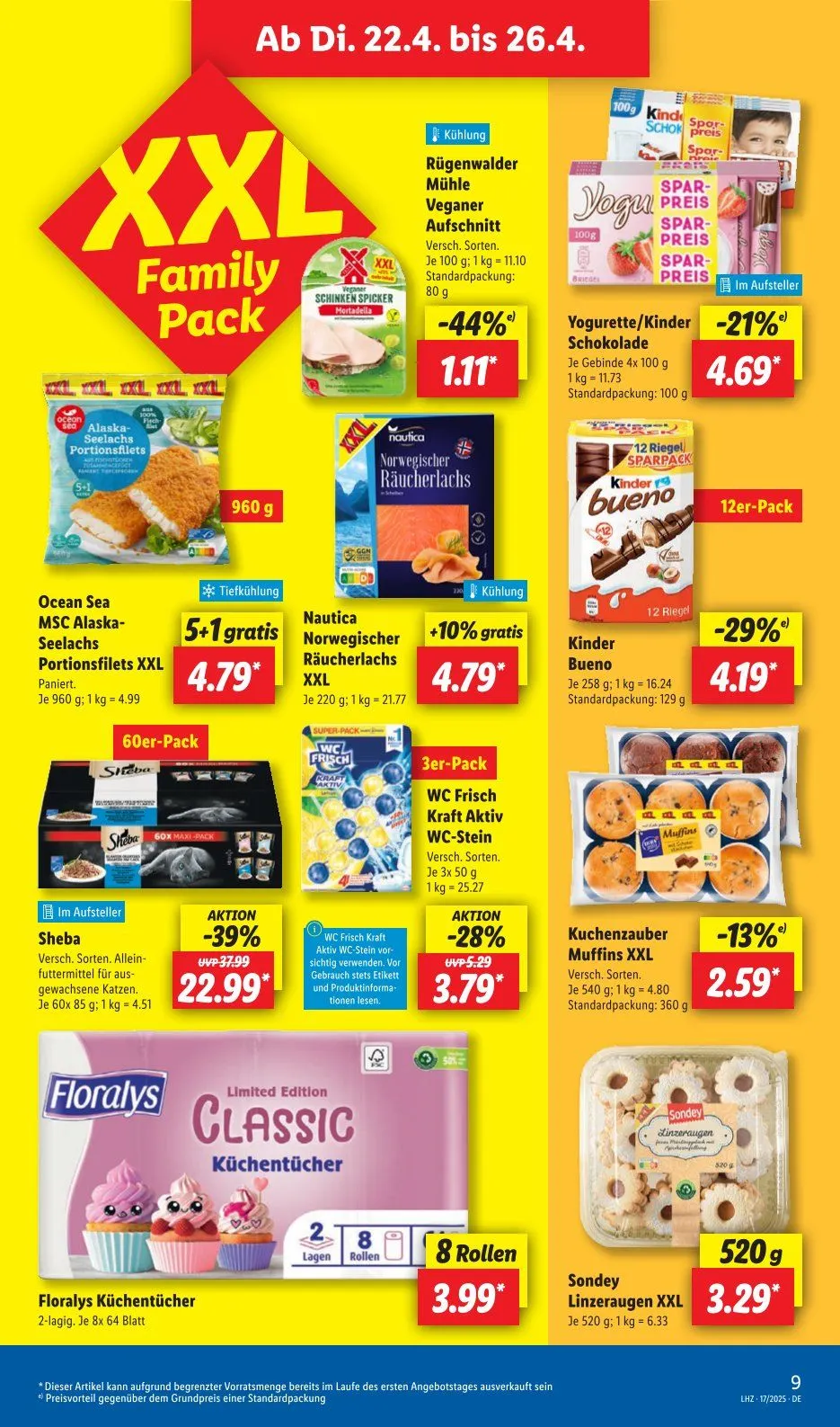 Lidl Angebote von 22. April bis 26. April 2025 - Prospekt seite 11