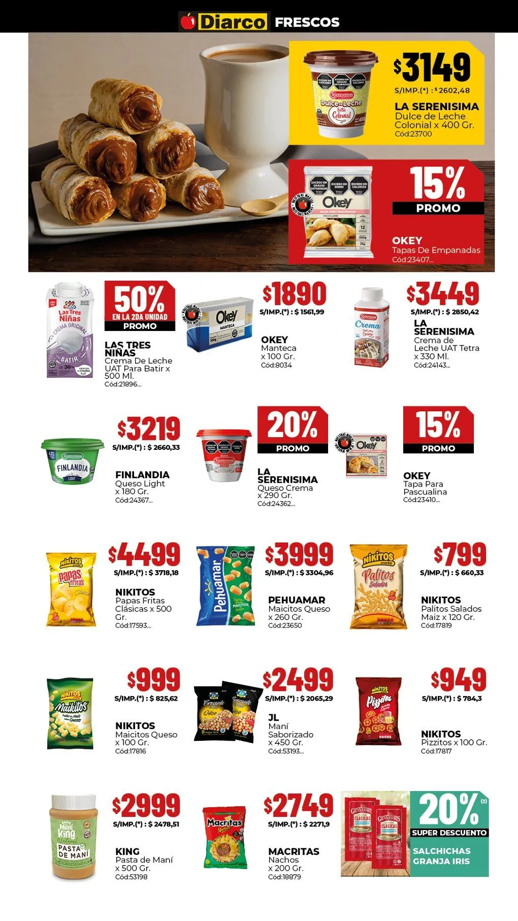 Ofertas de Ofertas Diarco 2 de marzo al 6 de marzo 2026 - Página 11 del catálogo