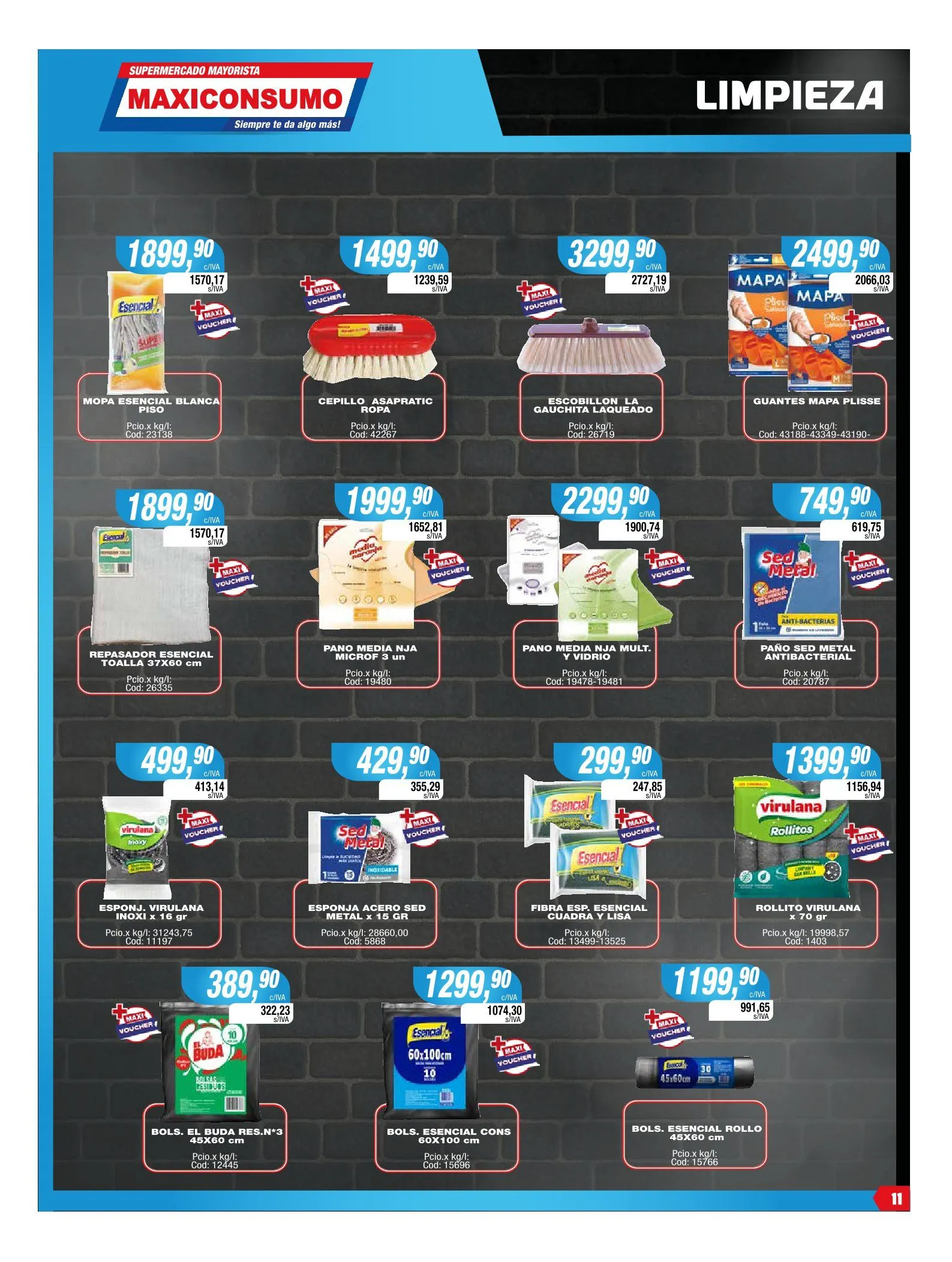 Ofertas de Maxiconsumo Ofertas 19 de mayo al 25 de mayo 2025 - Página 11 del catálogo