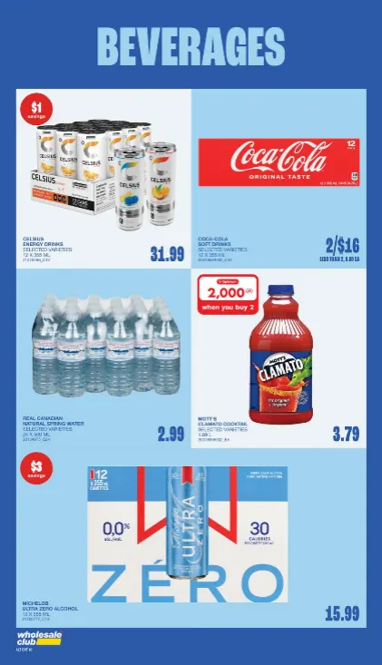 Wholesale Club Sales from April 2 to April 22 2026 - flyer page 11