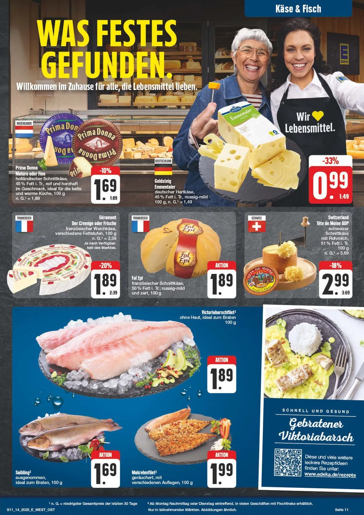 Edeka Prospekt von 31. März bis 5. April 2025 - Prospekt seite 11