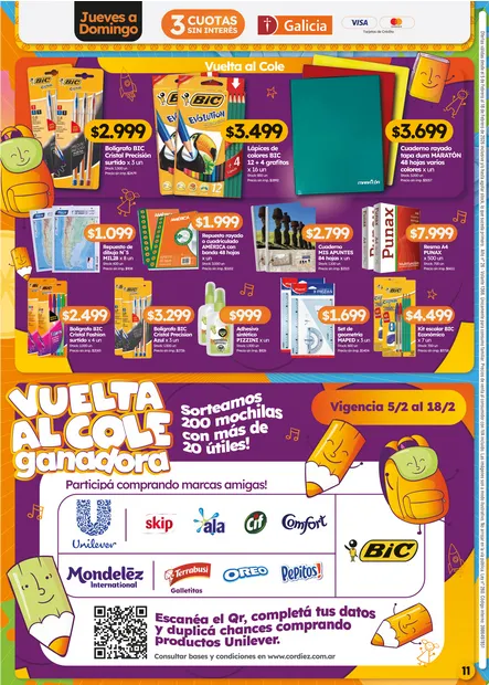 Ofertas de Ofertas Cordiez 5 de febrero al 18 de febrero 2026 - Página 11 del catálogo