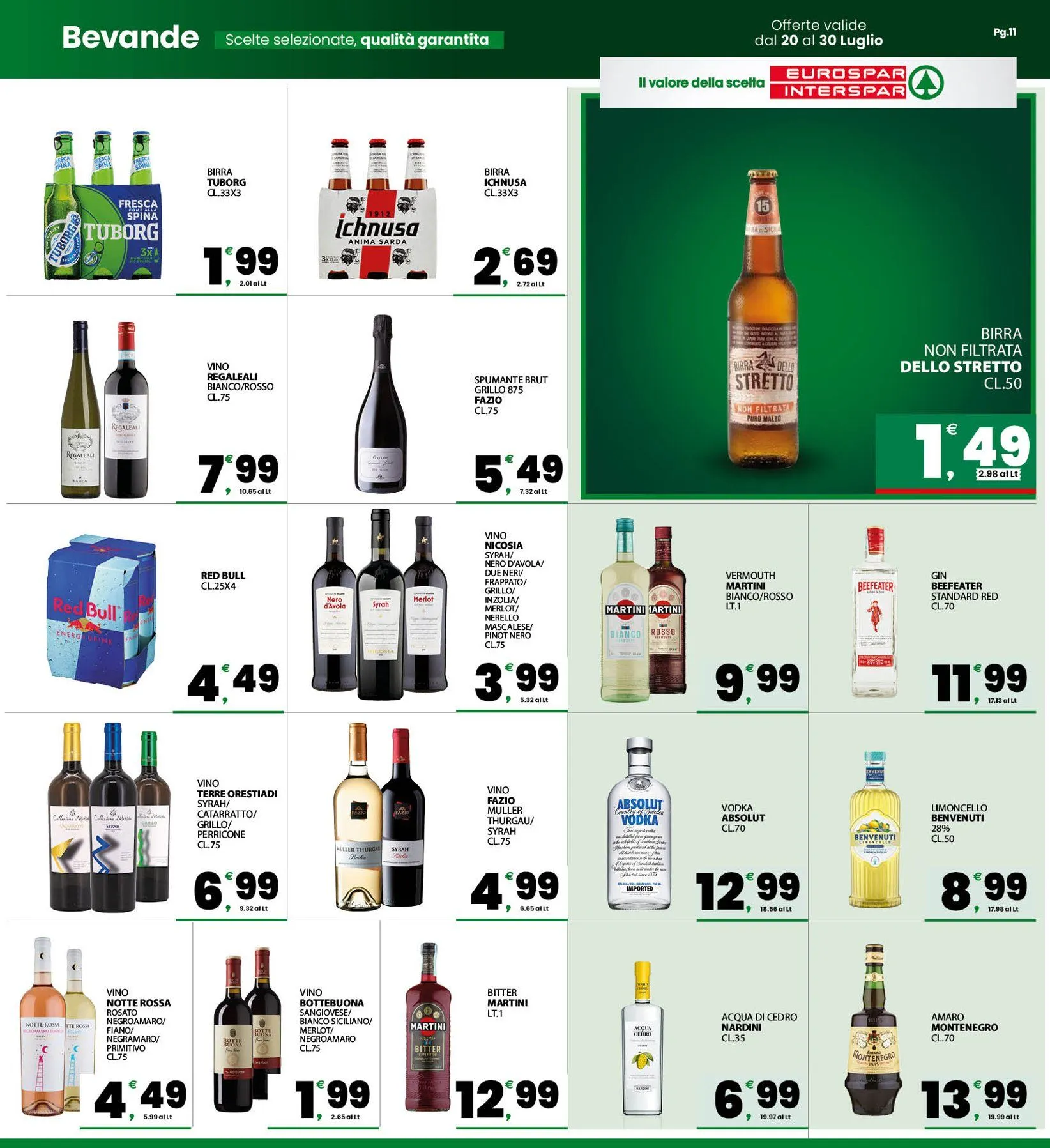 Volantini Interspar da 20 luglio a 30 luglio di 2026 - Pagina del volantino 11