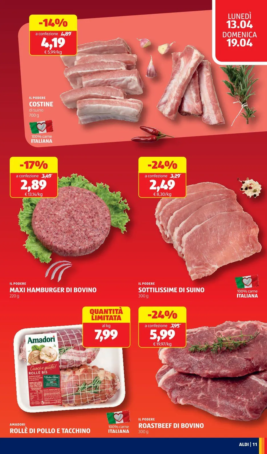 Volantini Aldi da 22 aprile a 23 maggio di 2026 - Pagina del volantino 11