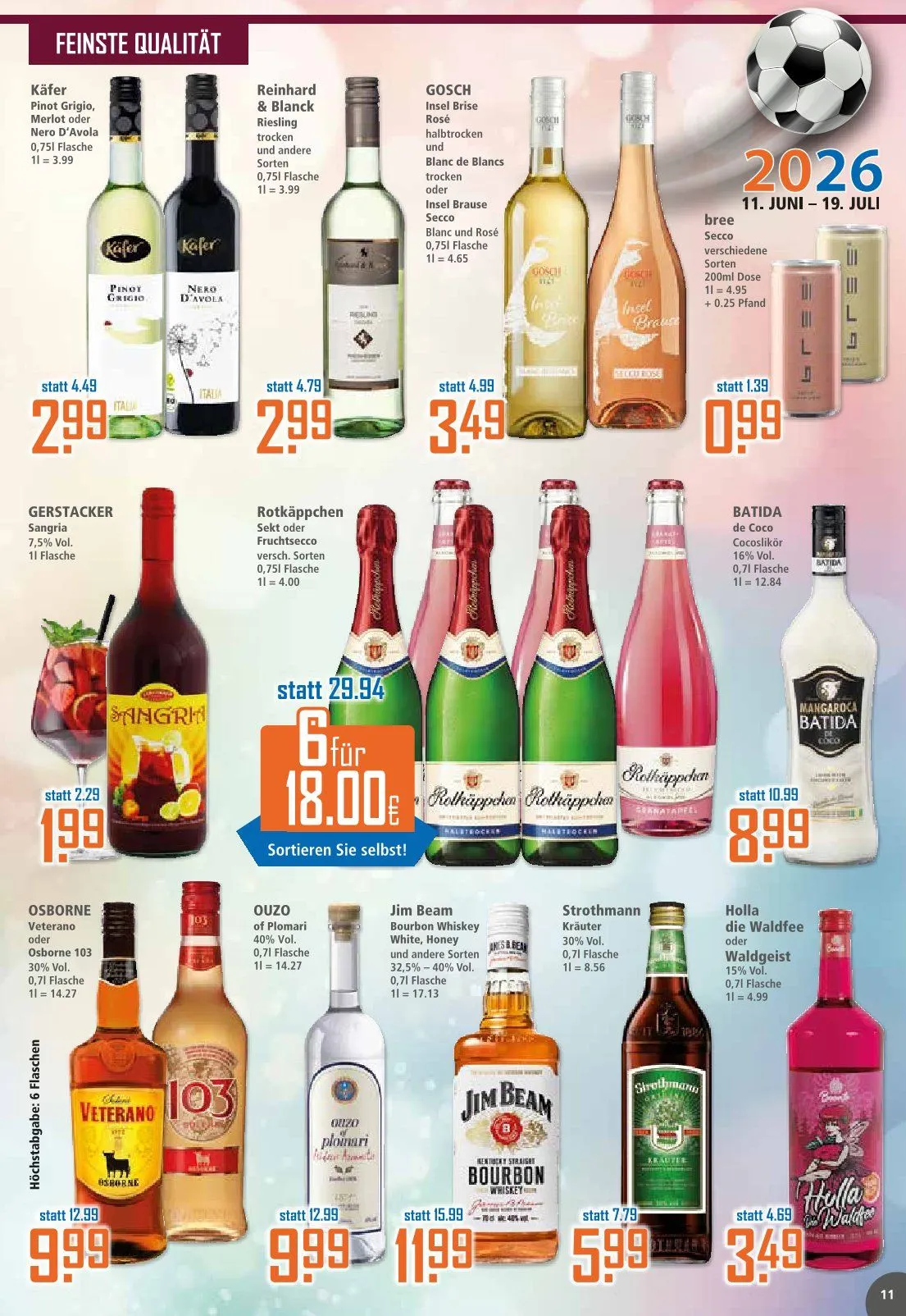 Klaas und Kock  Angebote von 15. Juni bis 20. Juni 2026 - Prospekt seite 11