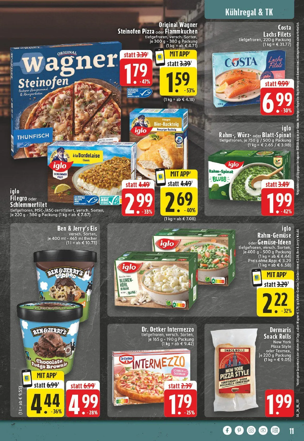 Edeka Prospekte  von 18. Januar bis 23. Januar 2026 - Prospekt seite 11