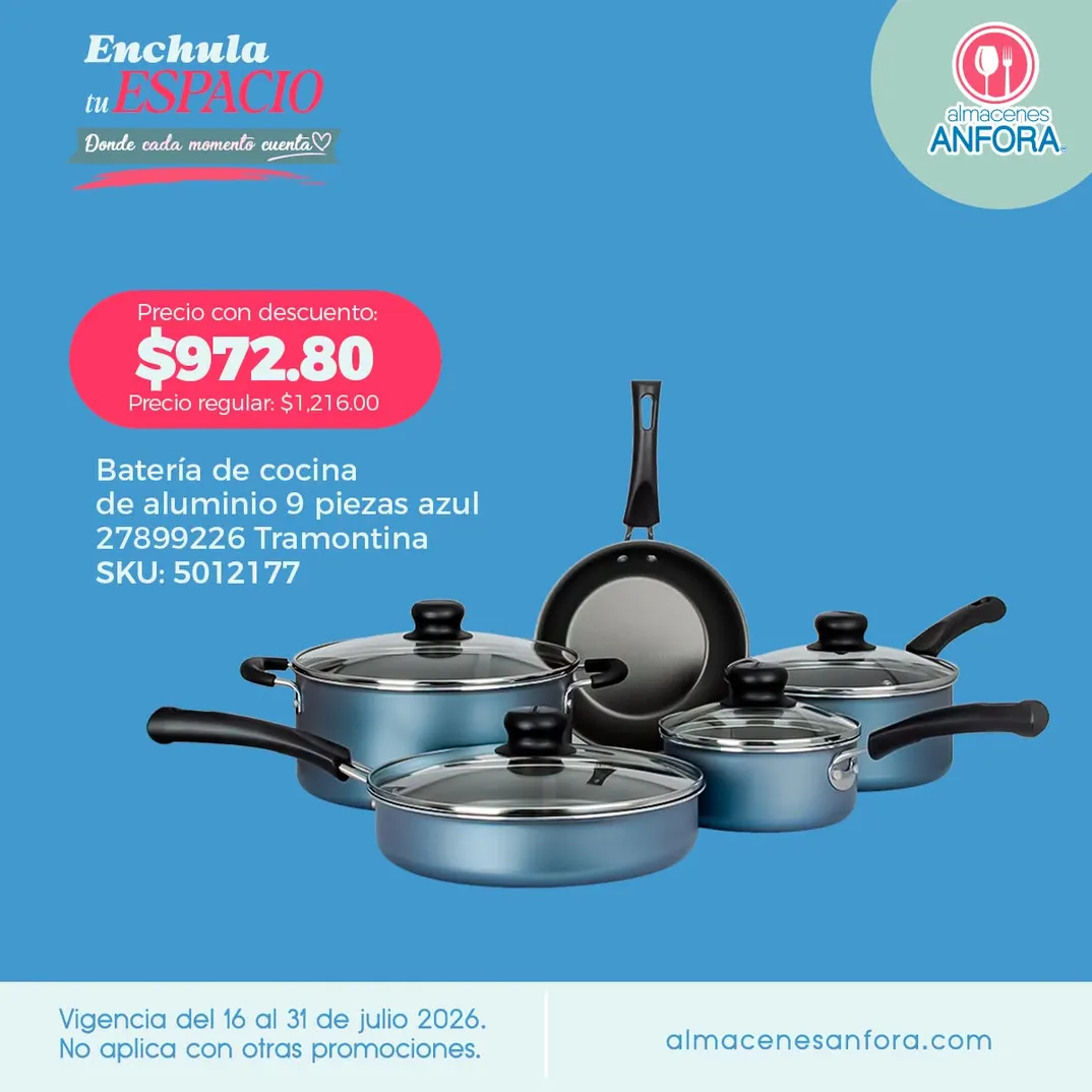 Catálogo de Almacenes Anfora Ofertas 16 de julio al 31 de julio 2026 - Pagina 11