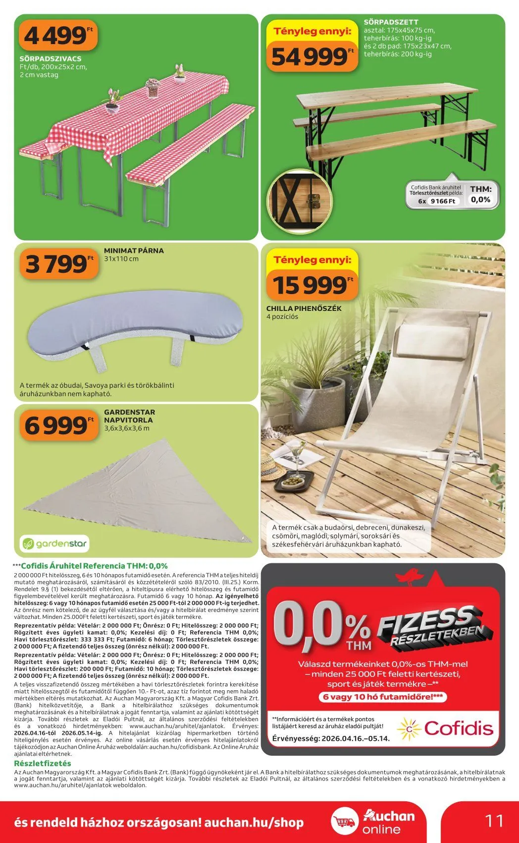 Katalógus  Auchan április 16.-tól május 14.-ig 2026. - Oldal 11