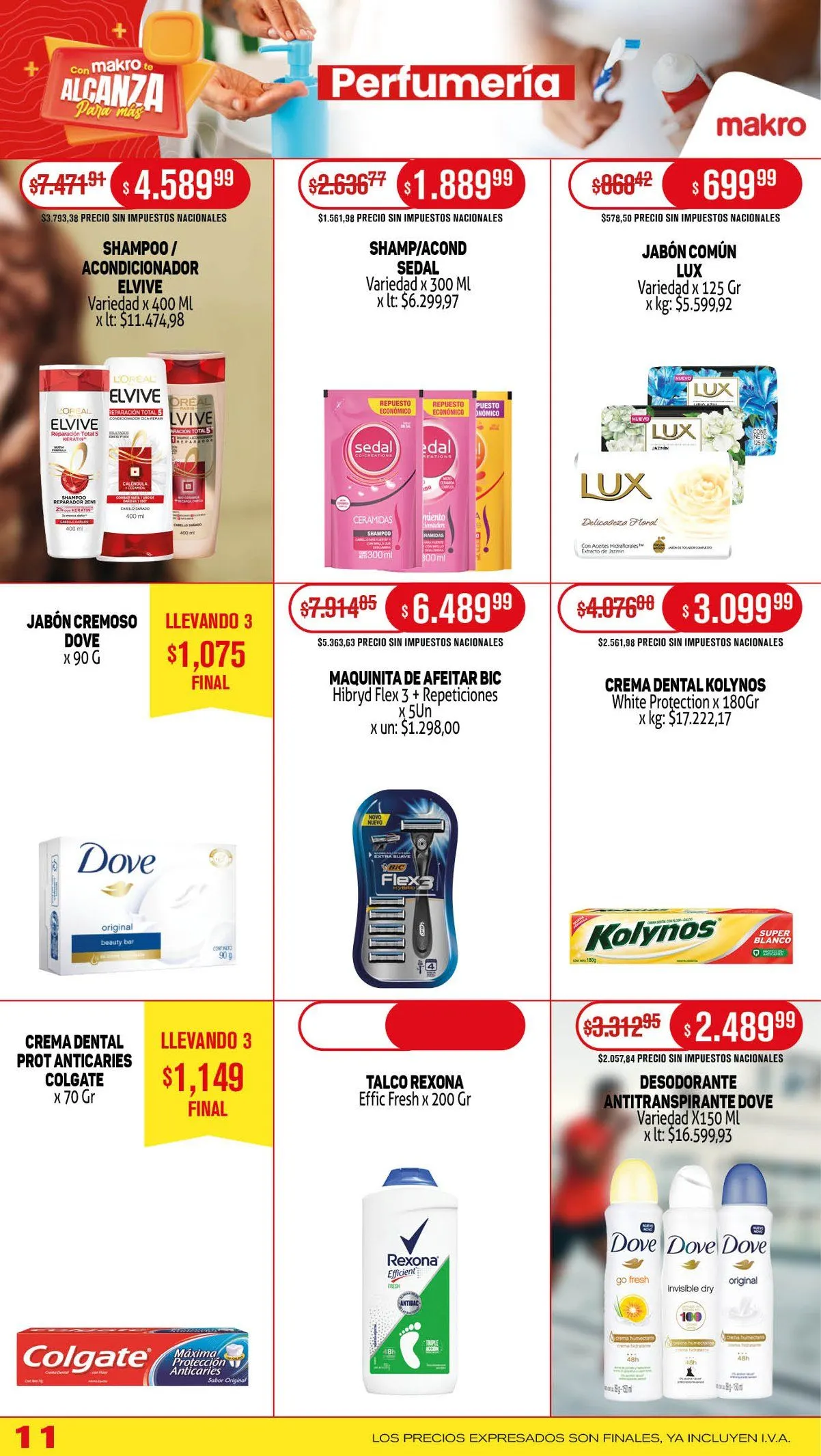 Ofertas de Ofertas Makro Sales 3 de julio al 9 de julio 2025 - Página 11 del catálogo