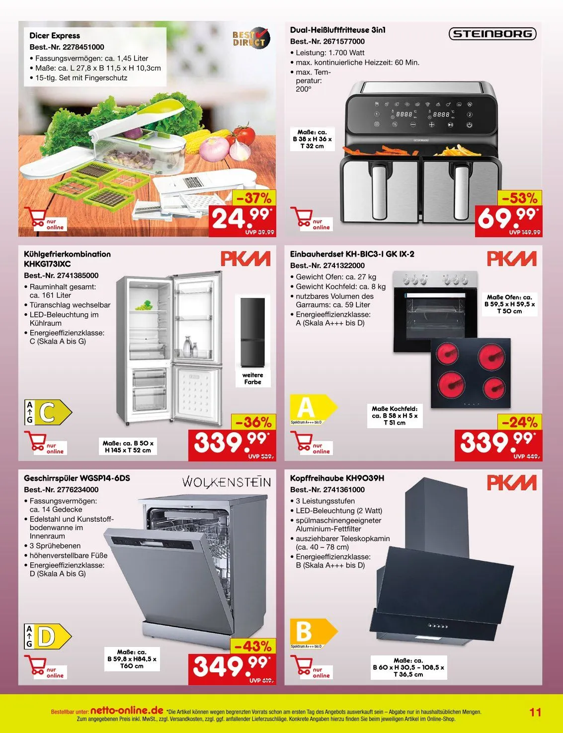 Netto Marken-Discount Angebote von 1. November bis 30. November 2025 - Prospekt seite 11