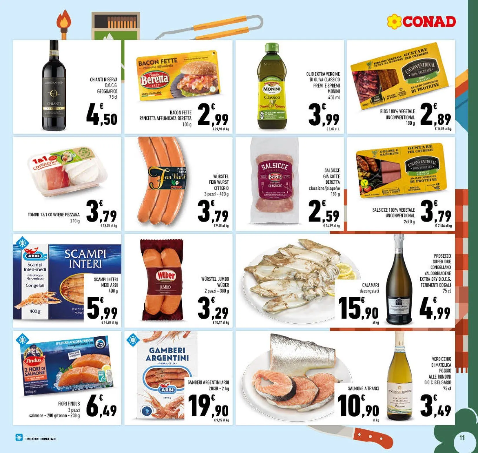 Volantini Conad da 13 agosto a 24 agosto di 2025 - Pagina del volantino 11