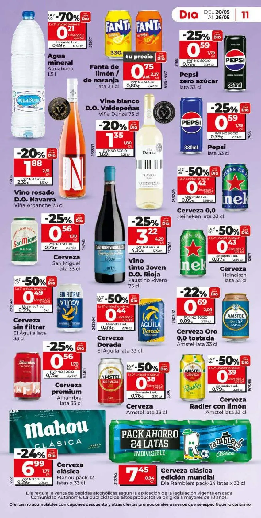 Catálogo de Dia Ofertas 20 de mayo al 26 de mayo 2026 - Página 11