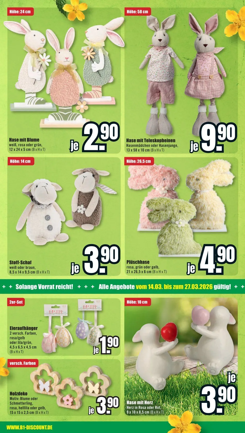 B1 Discount Baumarkt Prospekte von 21. März bis 27. März 2026 - Prospekt seite 11