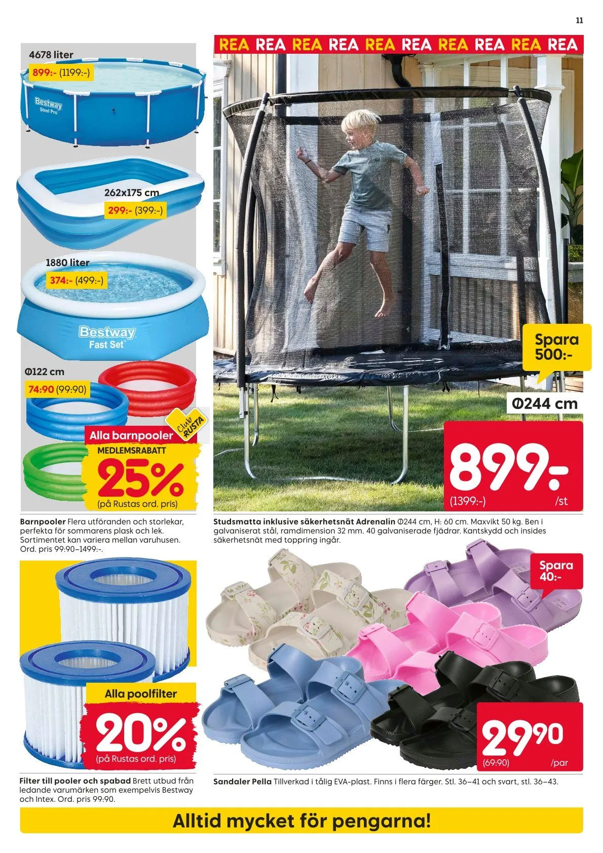 Rusta erbjudanden från 15 juni till 21 juni 2026 - Reklamblad sidor 11