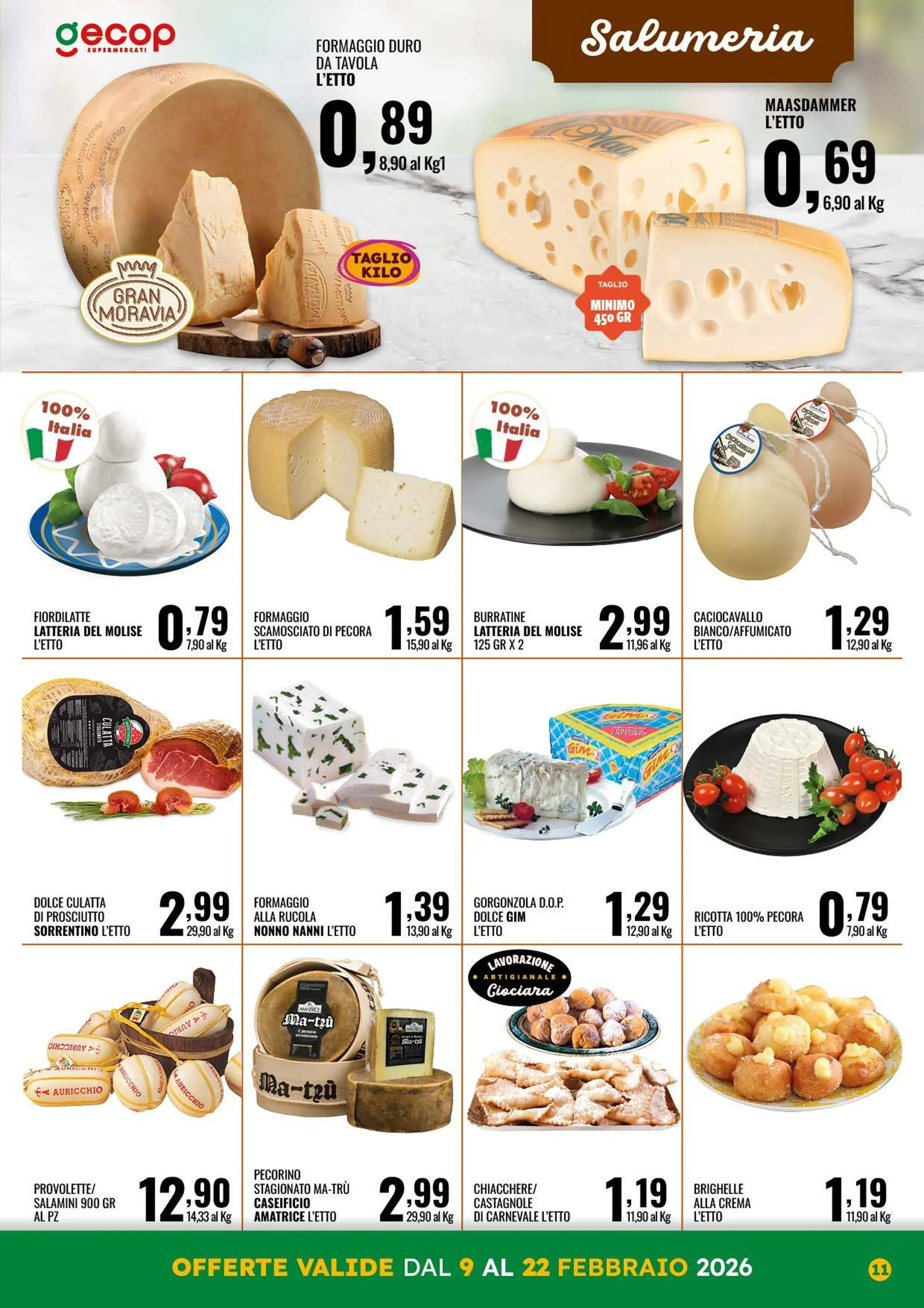Volantini Gecop da 9 febbraio a 22 febbraio di 2026 - Pagina del volantino 11