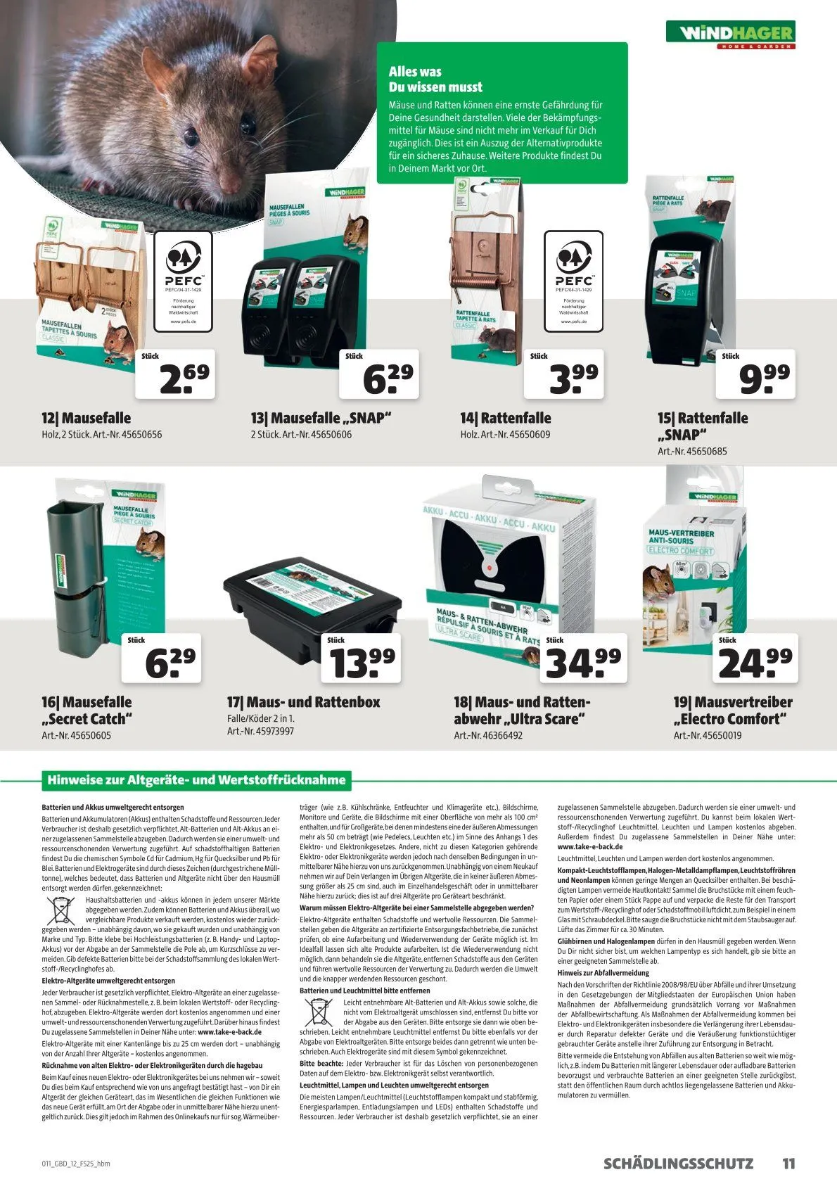 Hagebau Prospekt von 21. Mai bis 31. Dezember 2025 - Prospekt seite 11