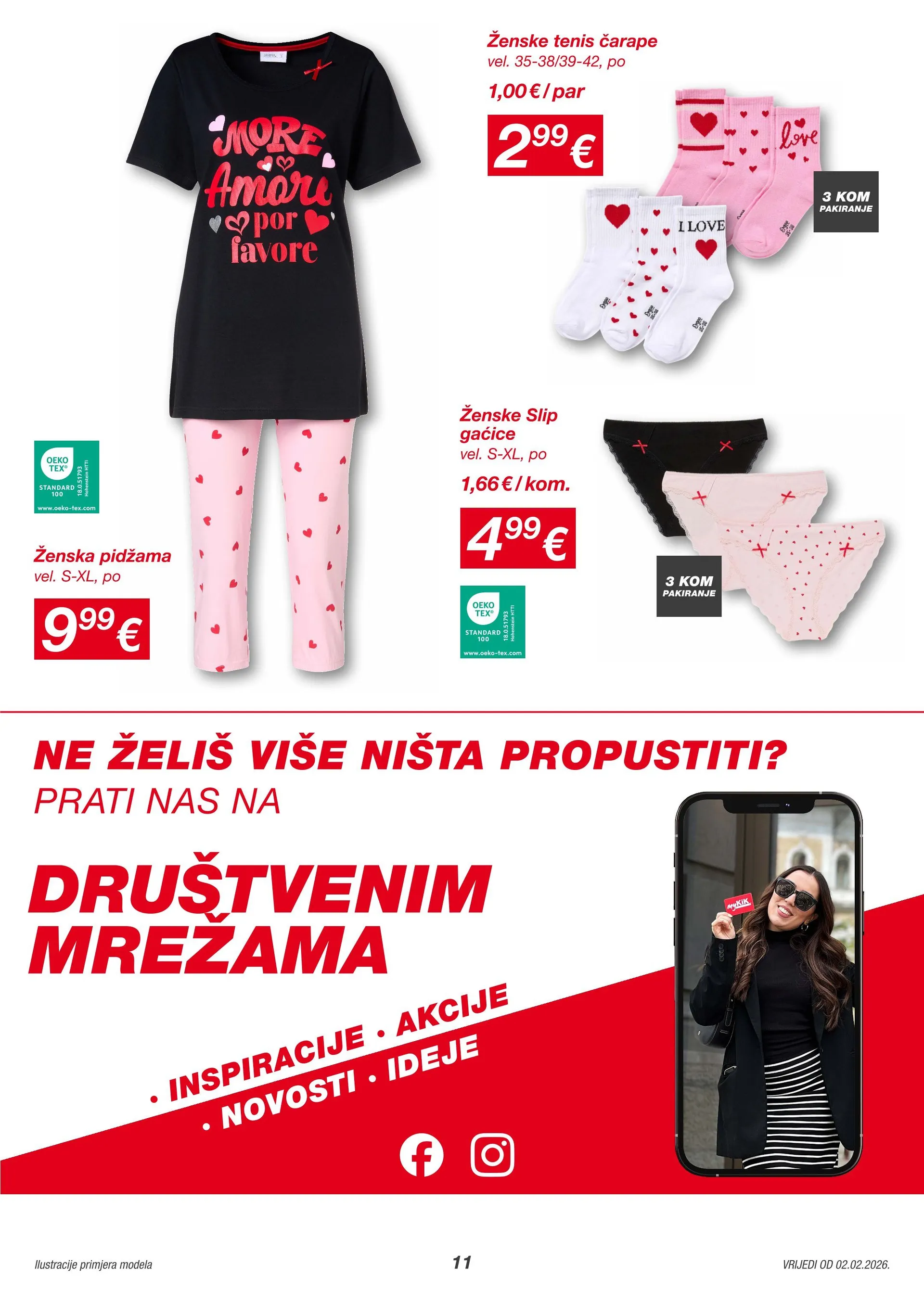 Katalog Najnovije ponude trgovine Kik od 30. siječnja do 28. veljače 2026. - Pregled Stranica 11