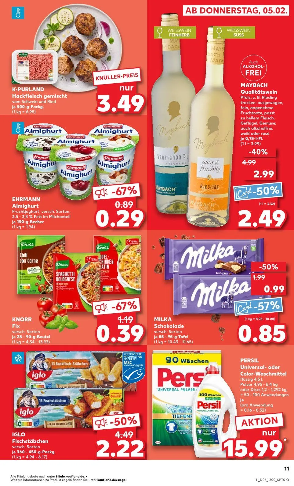 Kaufland Duitsland Folder van 8 februari tot 11 februari 2026 - Folder pagina 11