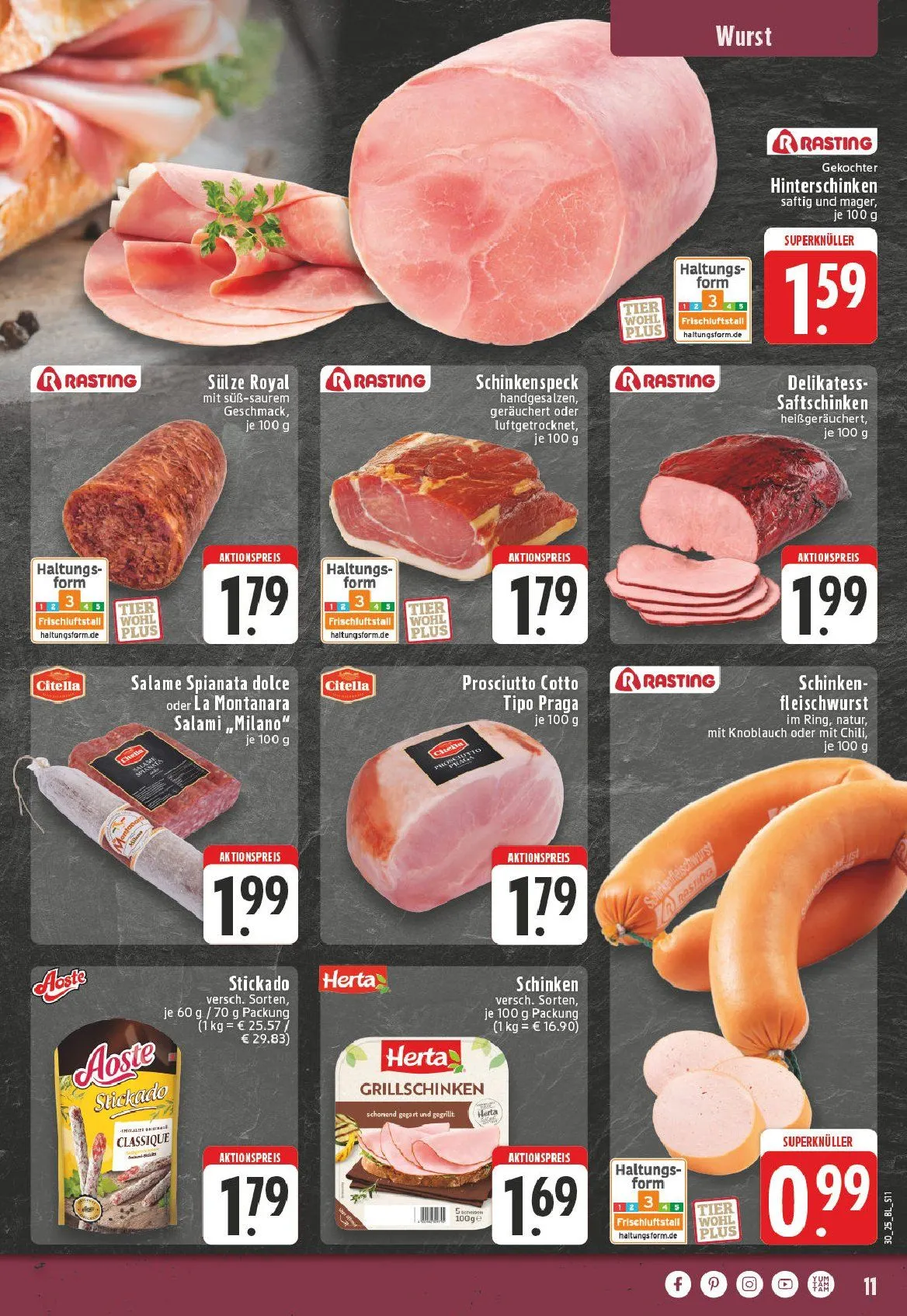 Edeka Prospekte von 21. Juli bis 26. Juli 2025 - Prospekt seite 11