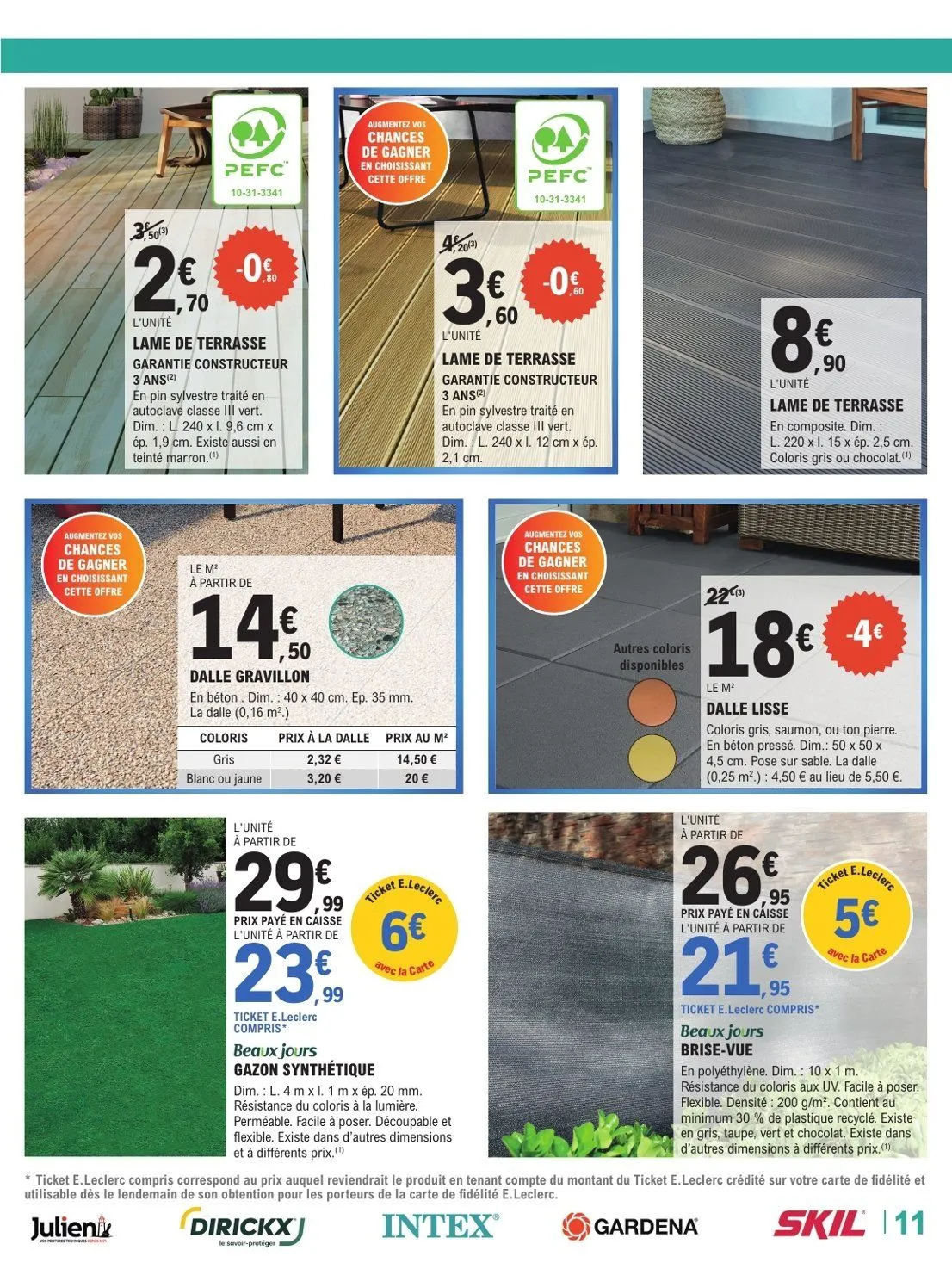 Catalogues E.Leclerc Brico  du 21 avril au 9 mai 2026 - Catalogue page 11