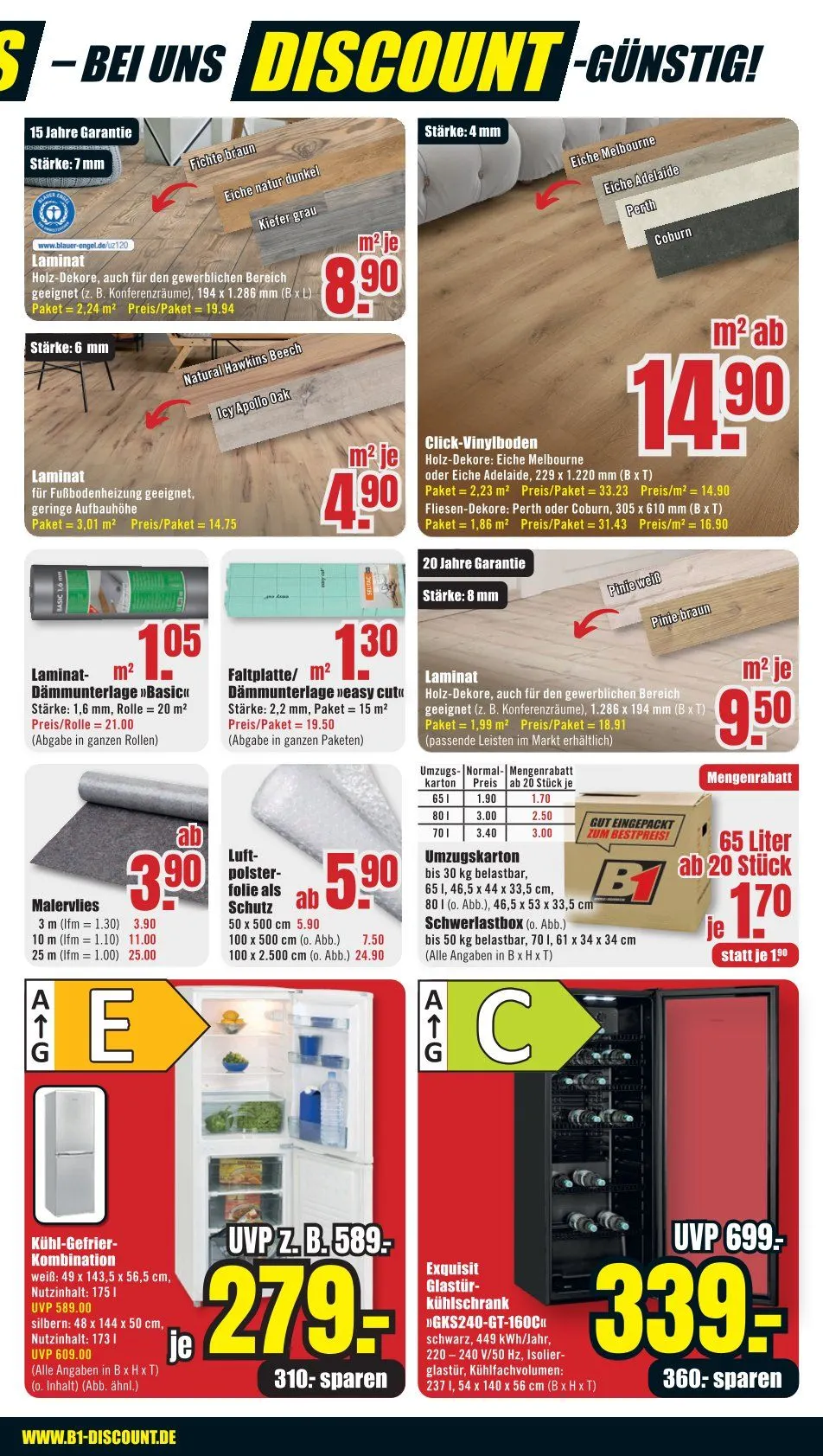 B1 Discount Baumarkt Angebote von 18. April bis 24. April 2026 - Prospekt seite 11