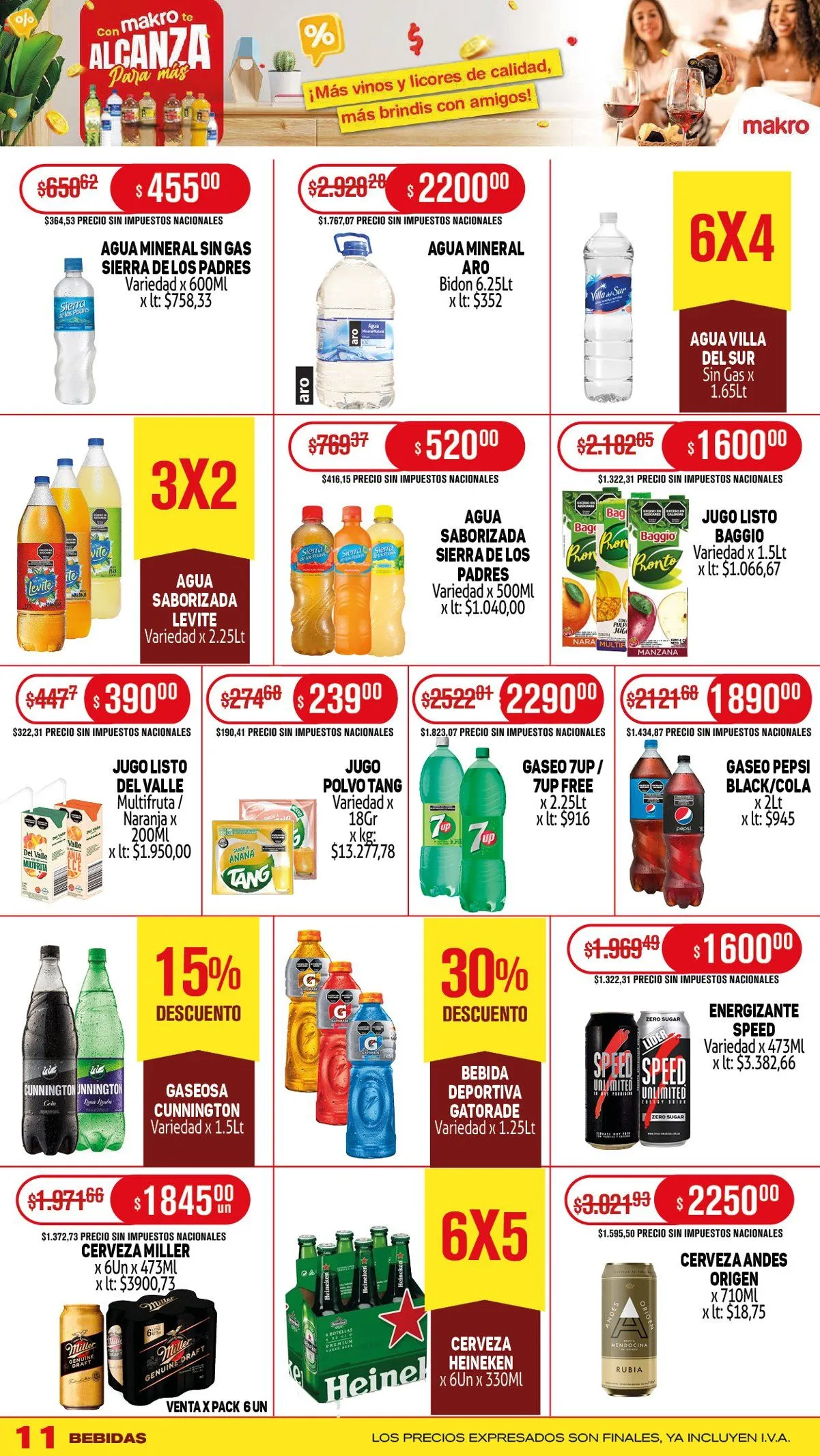 Ofertas de Makro Ofertas 3 de abril al 9 de abril 2025 - Página 11 del catálogo
