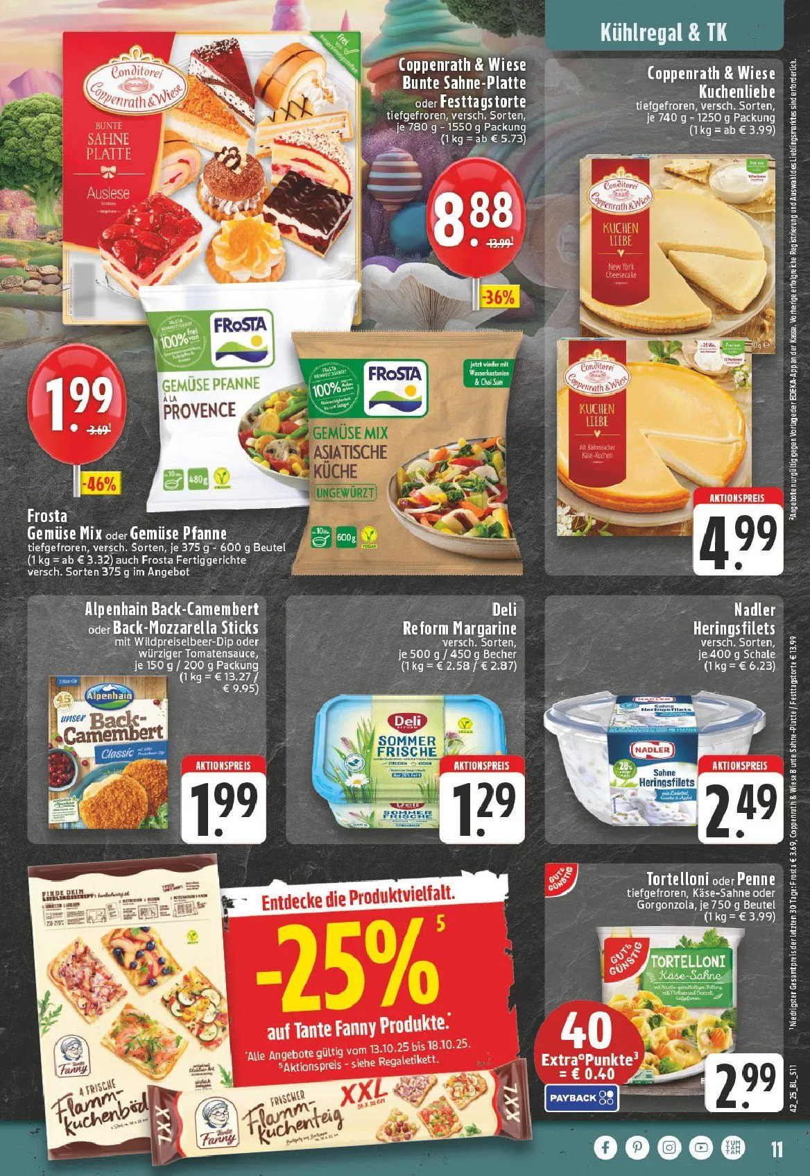 Edeka Prospekte von 12. Oktober bis 17. Oktober 2025 - Prospekt seite 11