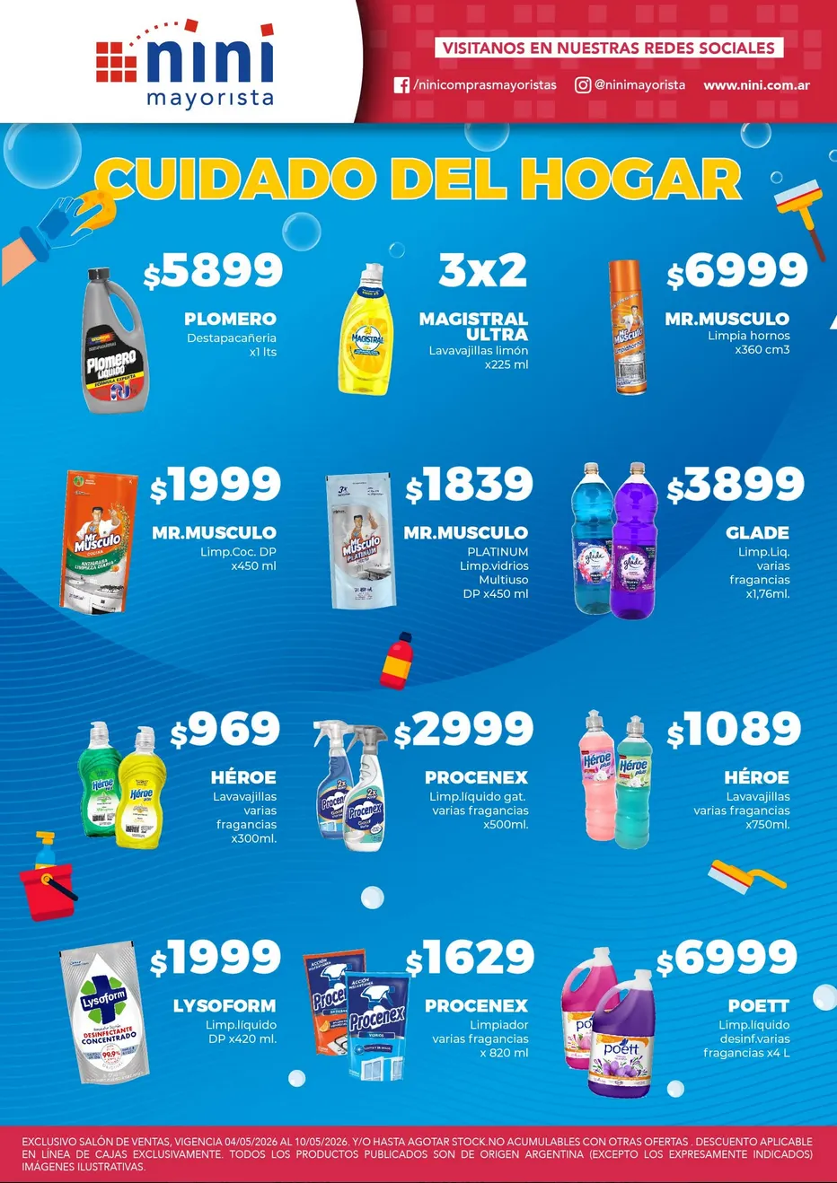 Ofertas de Nini Mayorista Ofertas 4 de mayo al 10 de mayo 2026 - Página 11 del catálogo