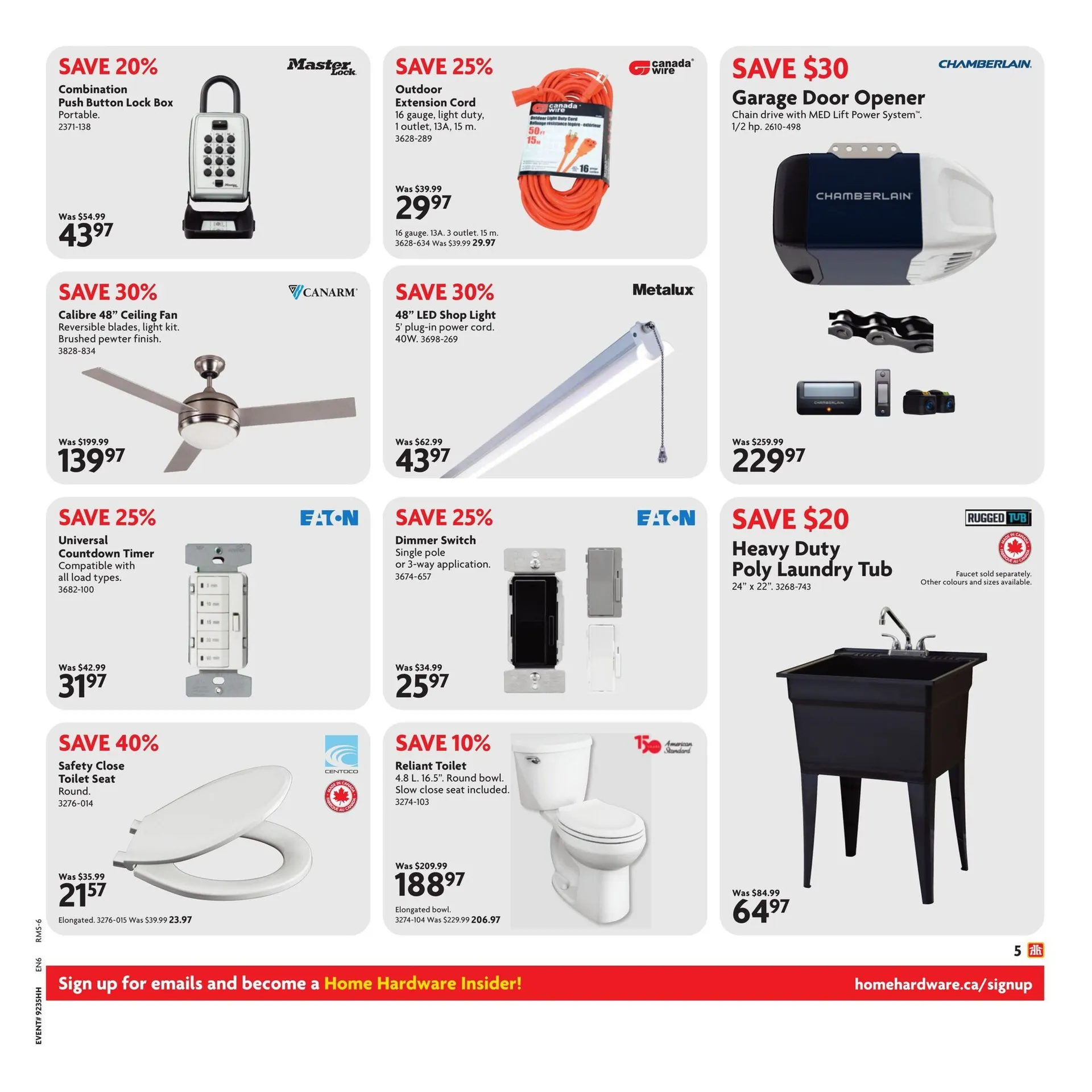 Home Hardware Sales from August 28 to September 10 2025 - flyer page 11