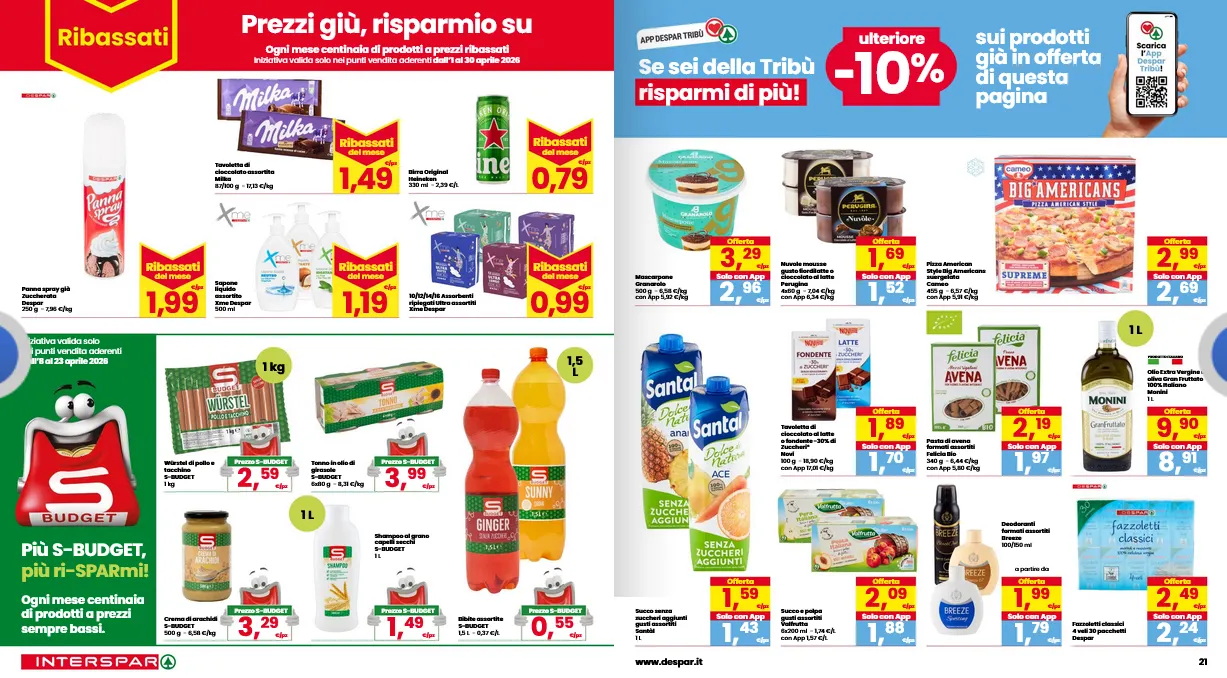 Volantini Interspar da 8 aprile a 23 aprile di 2026 - Pagina del volantino 11