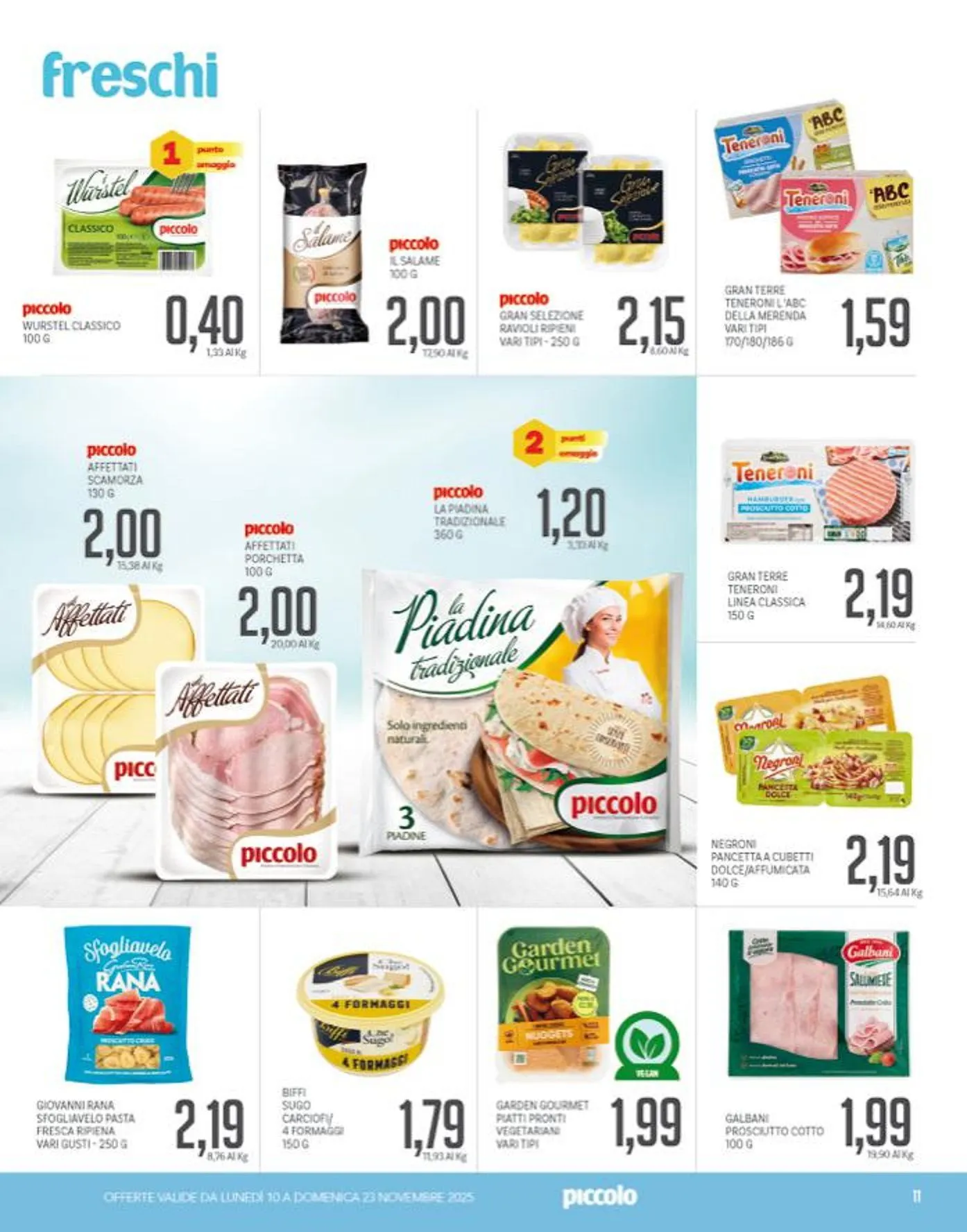 Piccolo Volantino da 10 novembre a 23 novembre di 2025 - Pagina del volantino 11