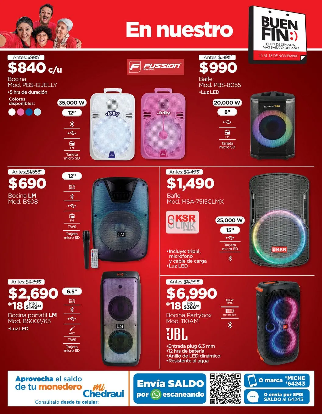 Catálogo de Ofertas imperdibles de Buen Fin 15 de noviembre al 18 de noviembre 2024 - Pagina 10