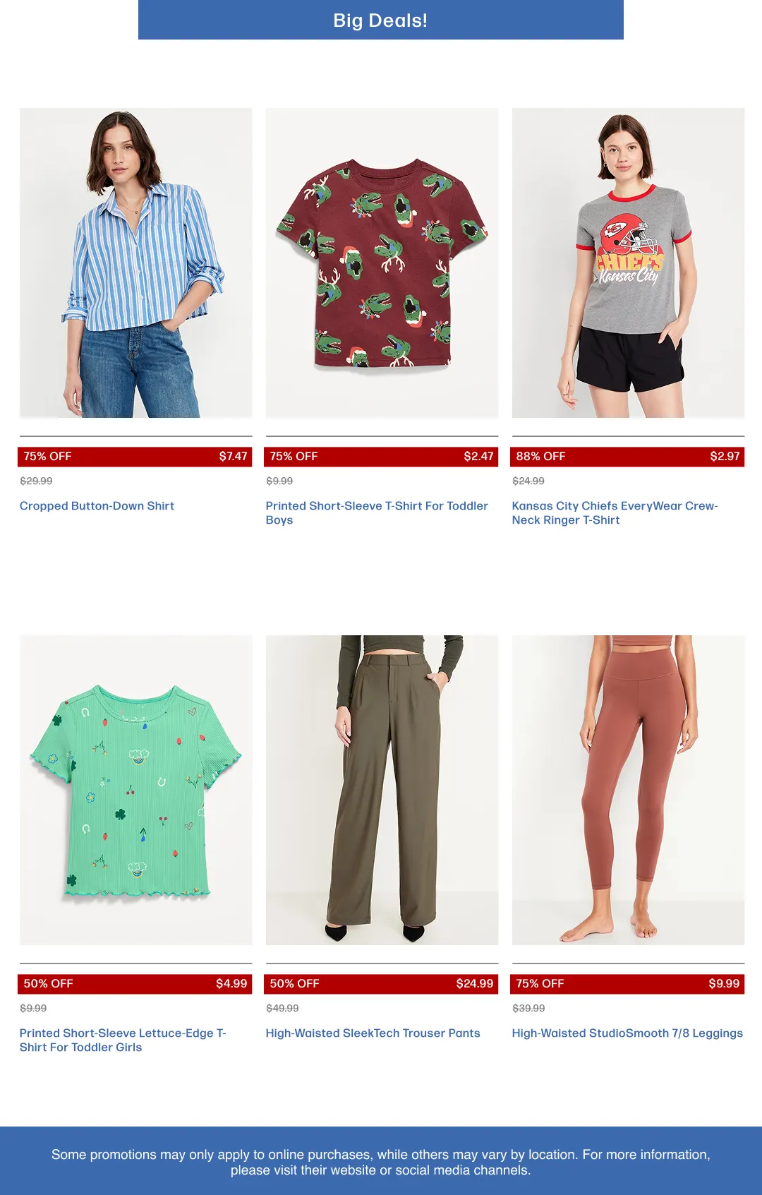 Weekly ad  Old Navy Sales from April 6 to April 26 2026 - Page 11
