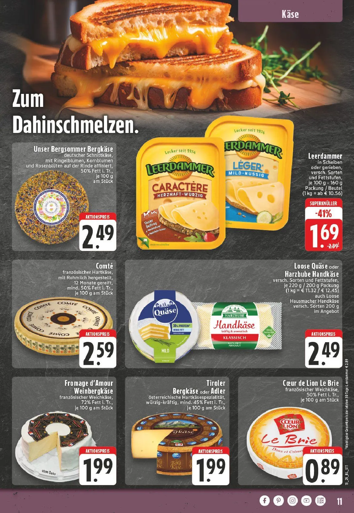 Edeka Prospekt von 25. März bis 29. März 2025 - Prospekt seite 11