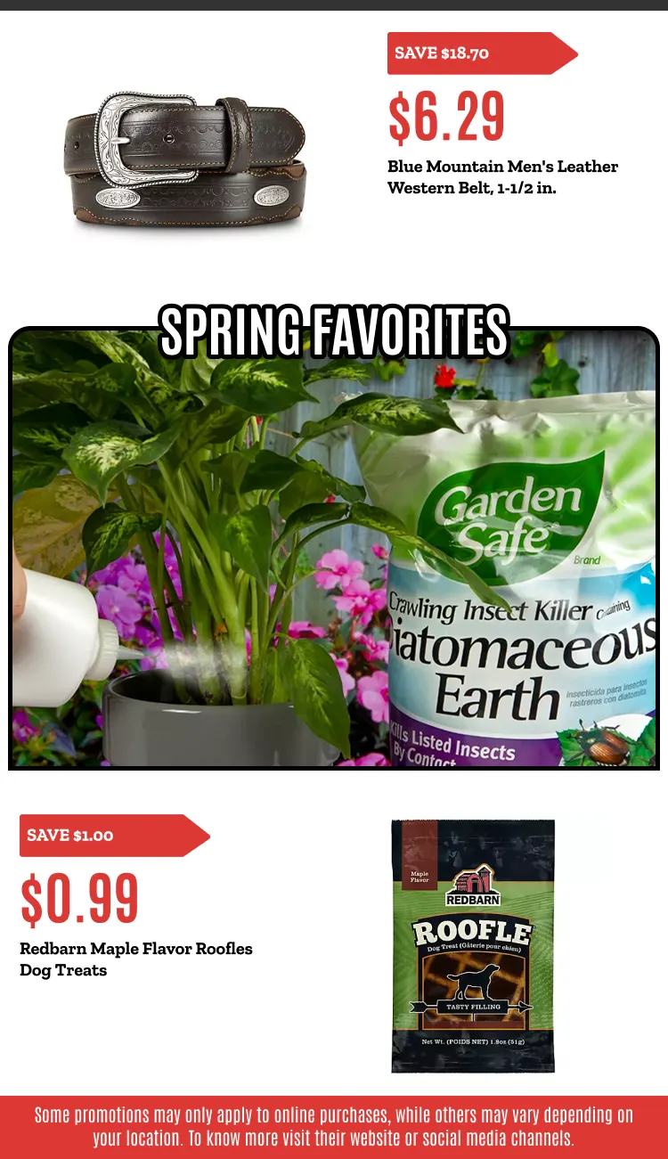 Weekly promotion Tractor Supply Co. Sales spanning from April 6 to April 26 2026 - Page 11 for Catalogue 365
