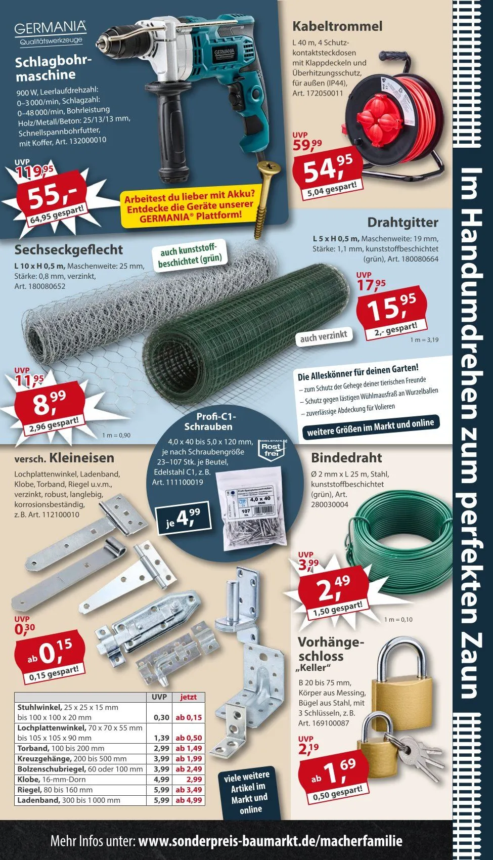 Sonderpreis-Baumarkt Prospekte von 7. März bis 13. März 2026 - Prospekt seite 11