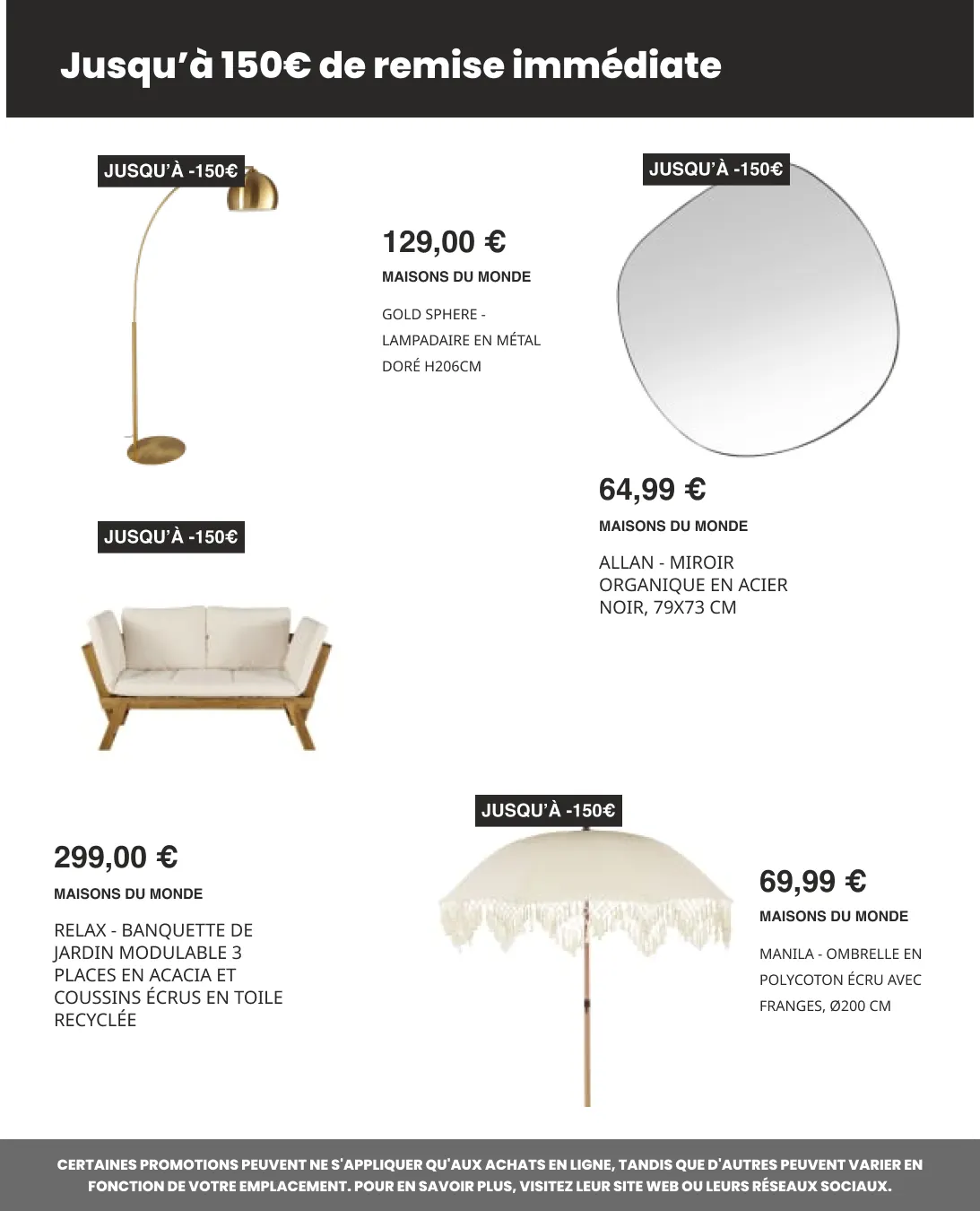 Catalogues Maisons du Monde du 27 mai au 10 juin 2026 - Catalogue page 11