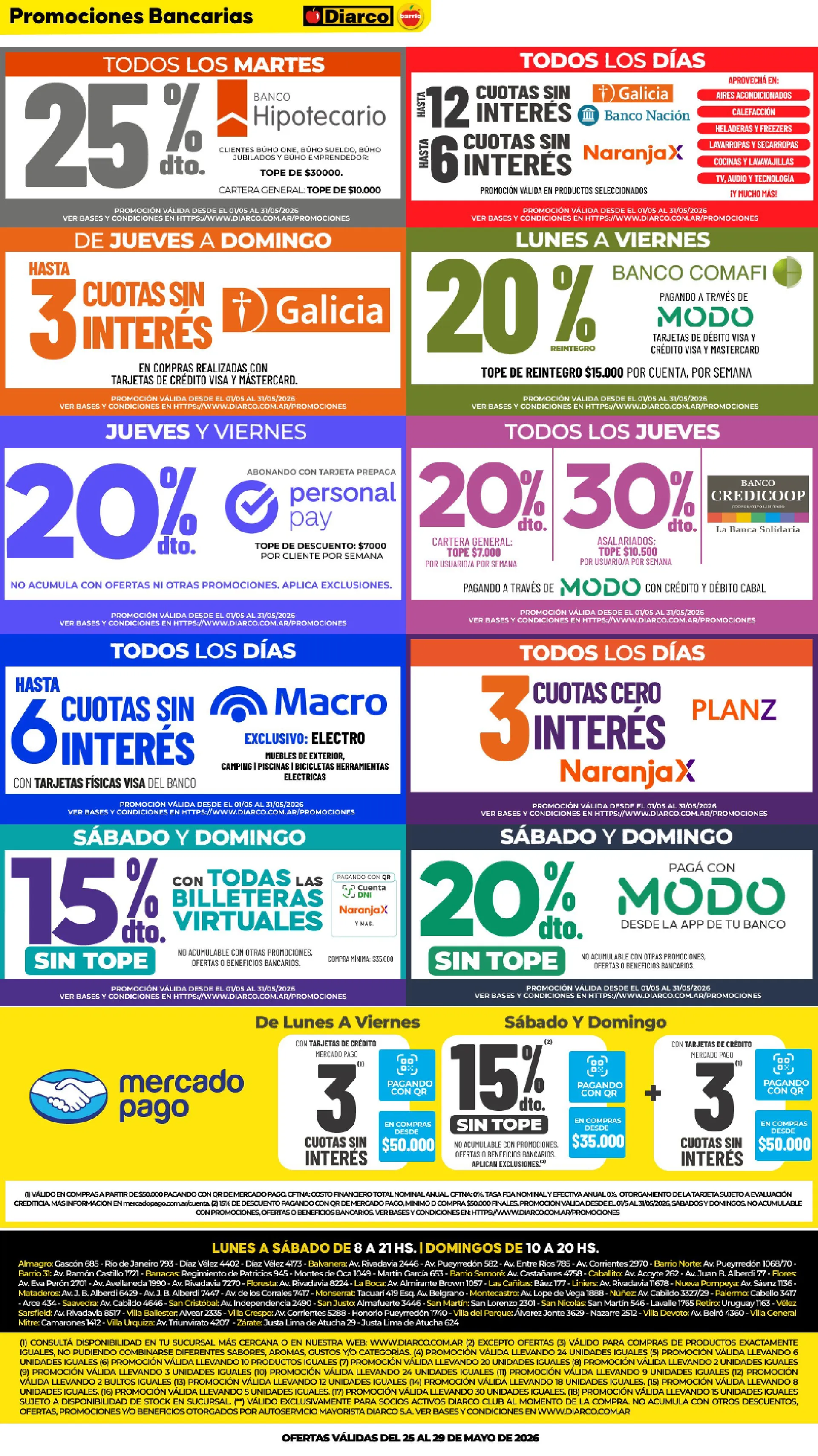 Ofertas de Diarco Ofertas 25 de mayo al 29 de mayo 2026 - Página 11 del catálogo