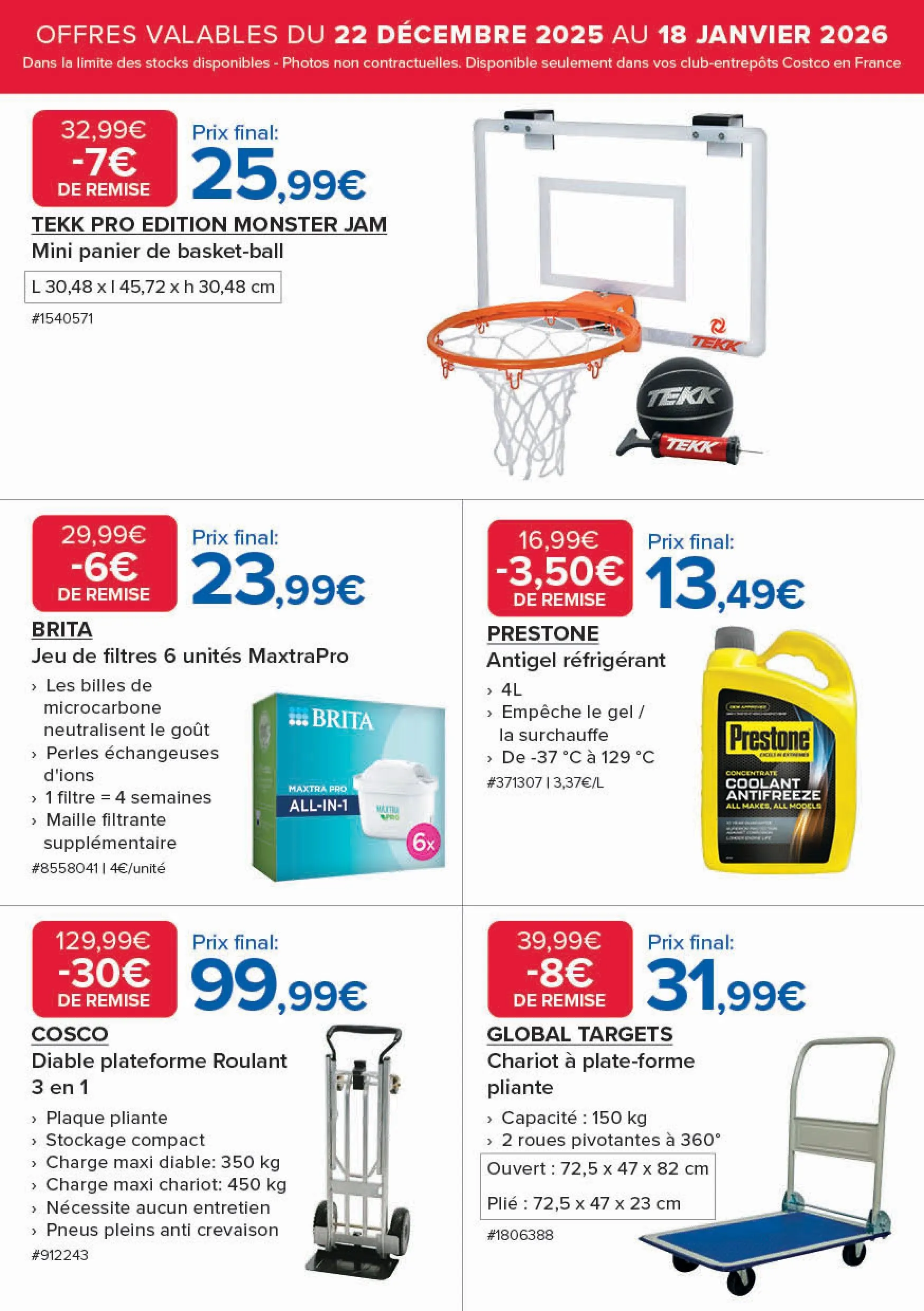 Costco Catalogue du 22 décembre au 18 janvier 2026 - Catalogue page 11