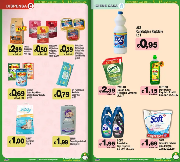  Volantini Primo Prezzo da 5 marzo a 11 marzo di 2026 - Pagina del volantino 11