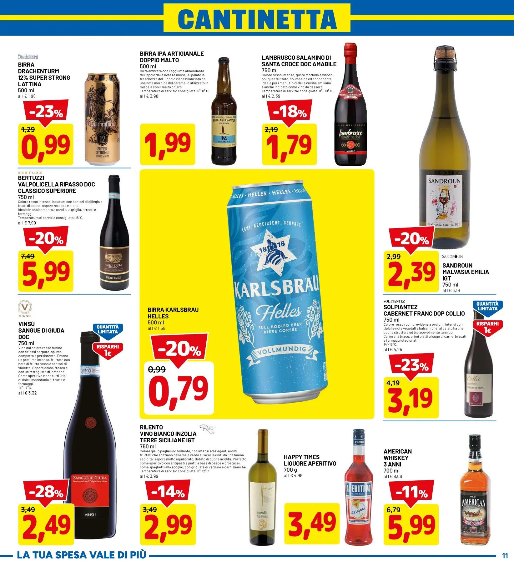  Volantini D Più da 27 ottobre a 5 novembre di 2025 - Pagina del volantino 11