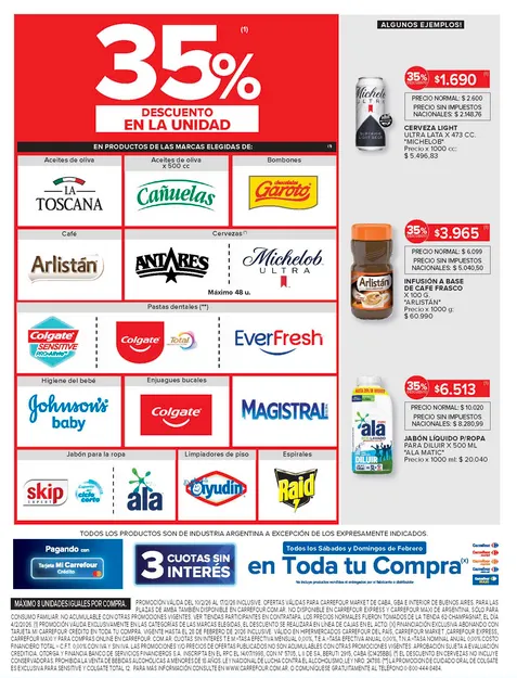 Ofertas de Ofertas Carrefour Market 10 de febrero al 17 de febrero 2026 - Página 11 del catálogo