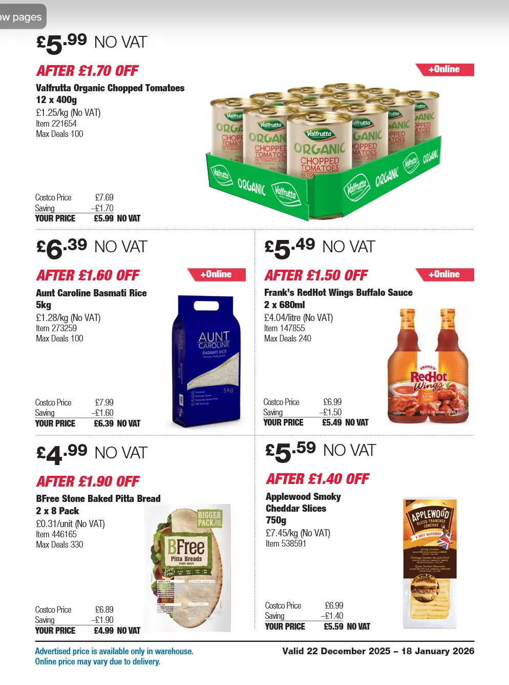 COSTCO Deals from 20 December to 18 January 2026 - Catalogue Page 11