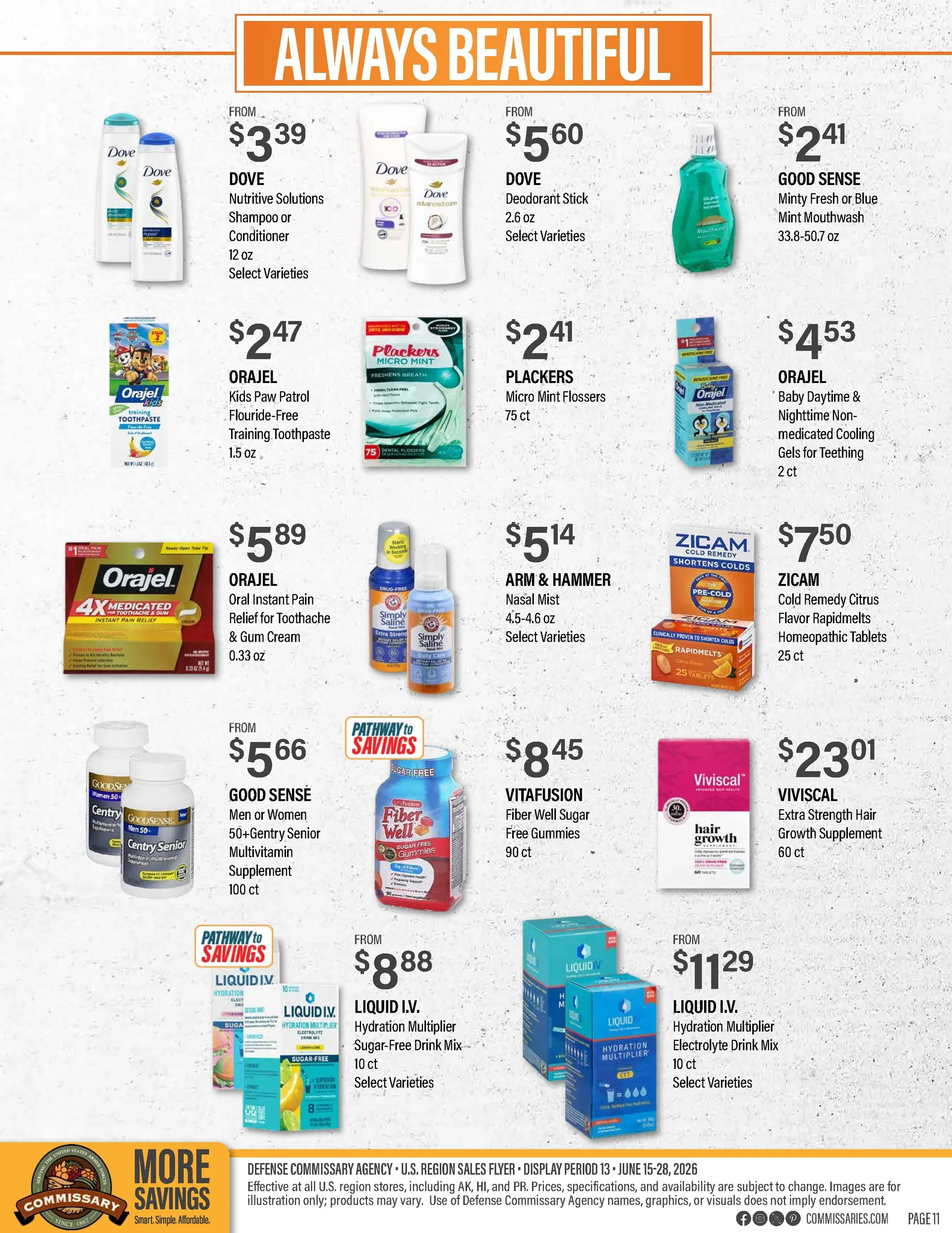 Weekly ad Commissary Sales from June 15 to June 28 2026 - Page 11