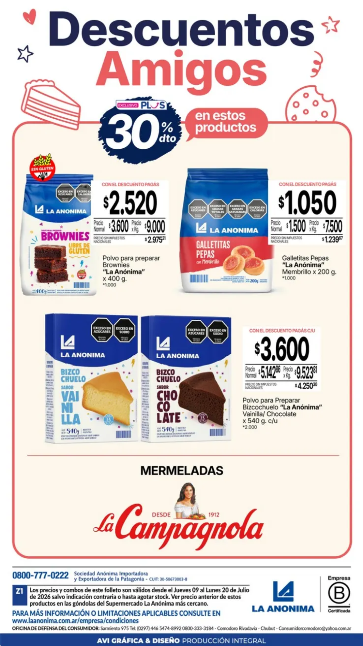 Ofertas de  Ofertas La Anónima  14 de julio al 20 de julio 2026 - Página 11 del catálogo