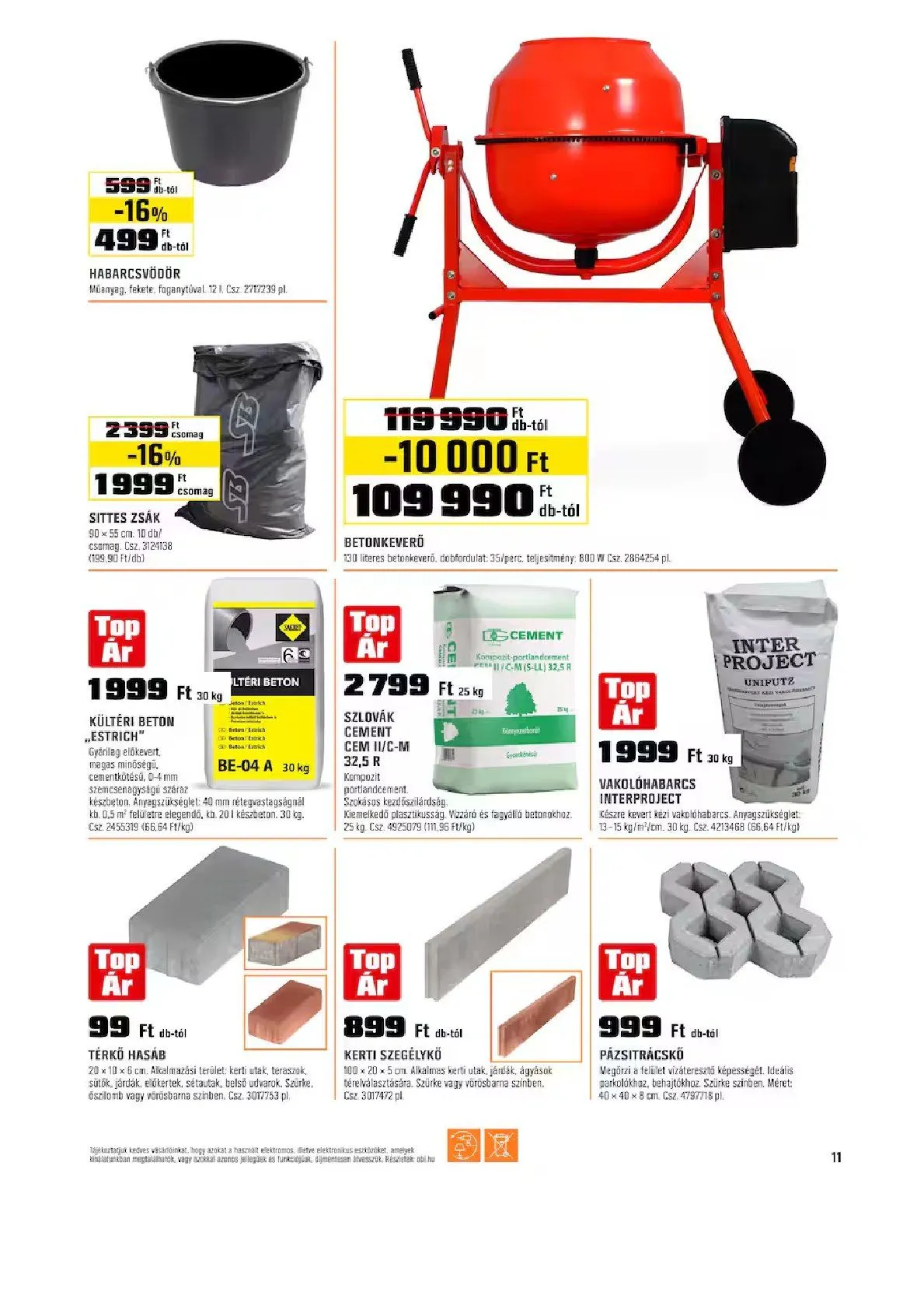 Katalógus OBI Ajántalok március 11.-tól március 31.-ig 2025. - Oldal 11
