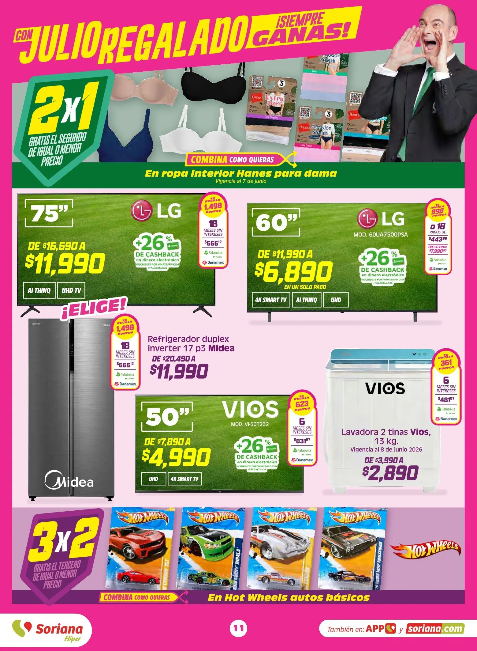 Catálogo de Soriana Ofertas 5 de junio al 11 de junio 2026 - Pagina 11